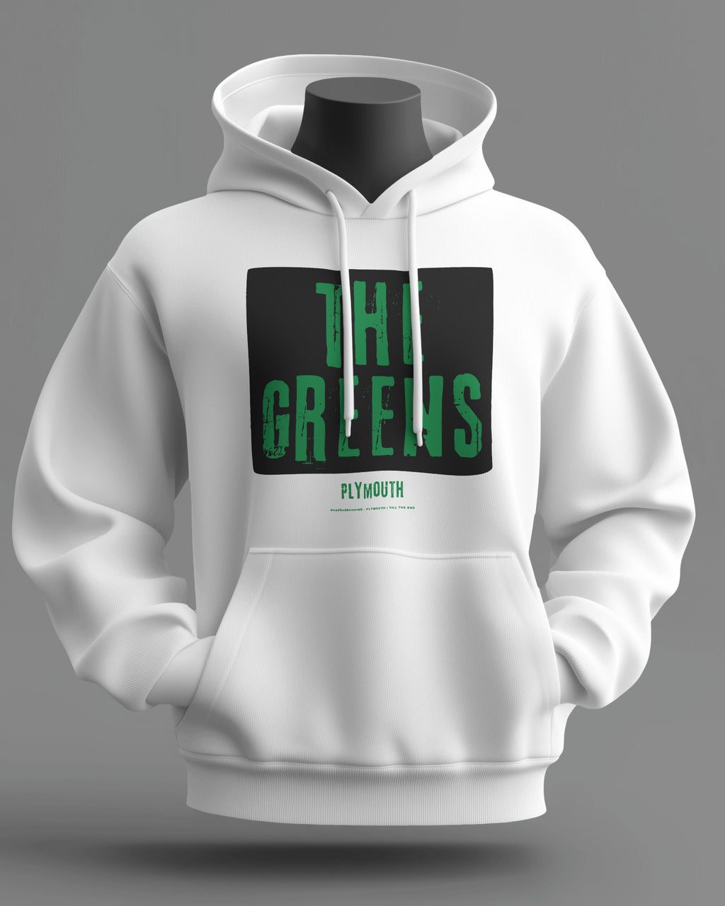 THE GREENS Midweight Hoodie | Plymouth | Till the End