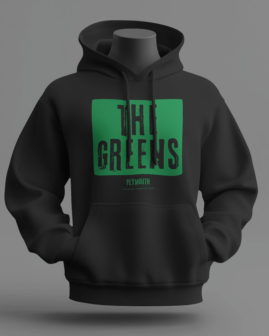 THE GREENS Midweight Hoodie | Plymouth | Till the End