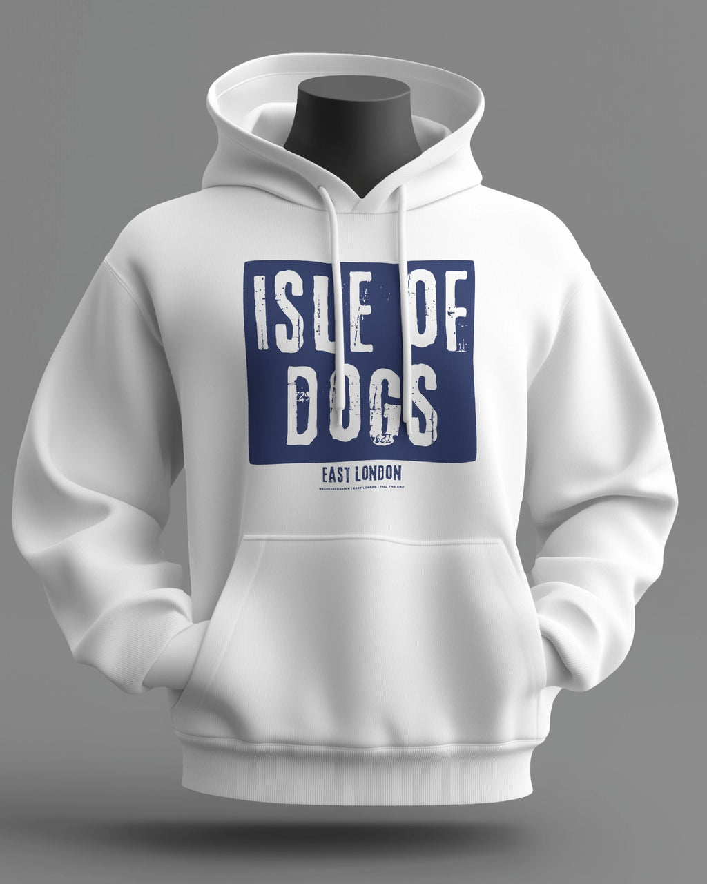 ISLE OF DOGS Midweight Hoodie | Millwall East London | Till the End