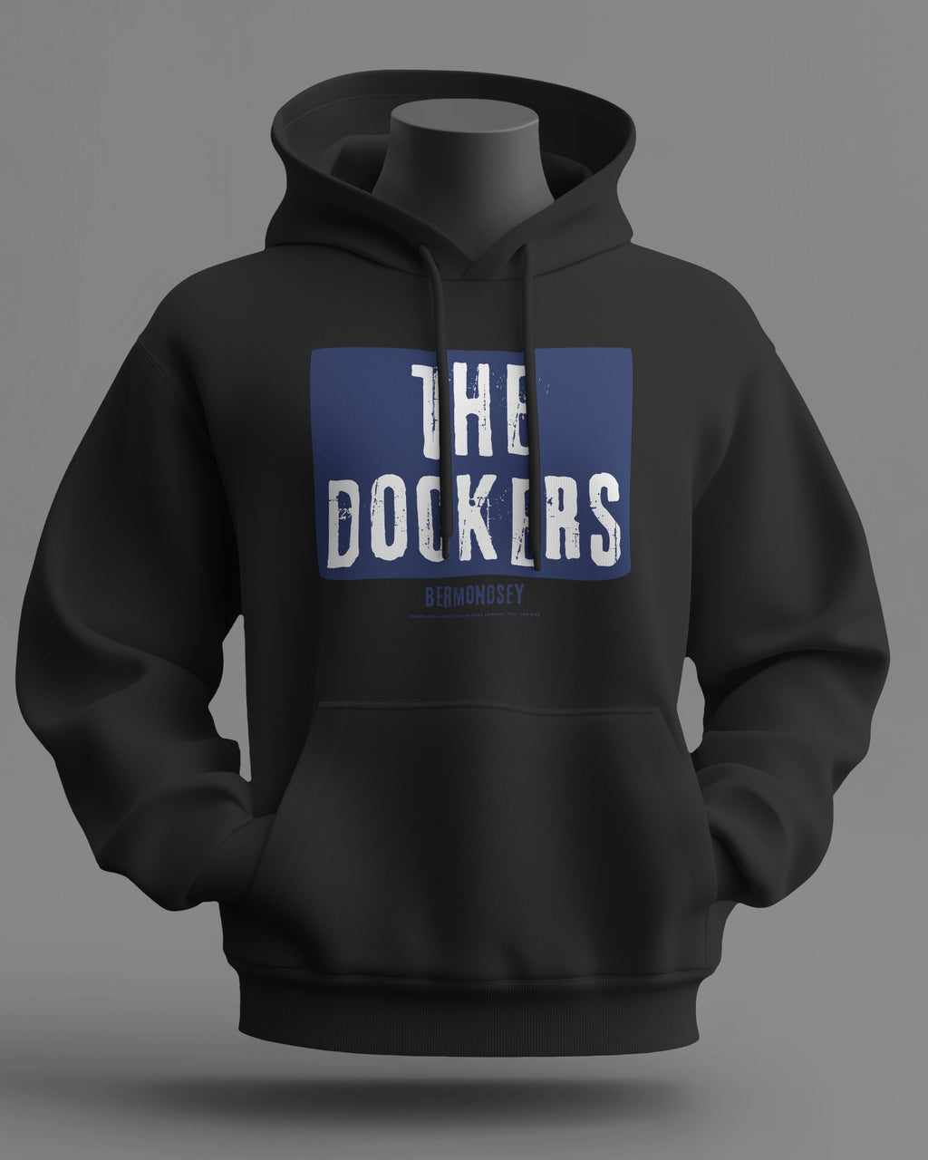 THE DOCKERS Midweight Hoodie | Millwall East London | Till the End
