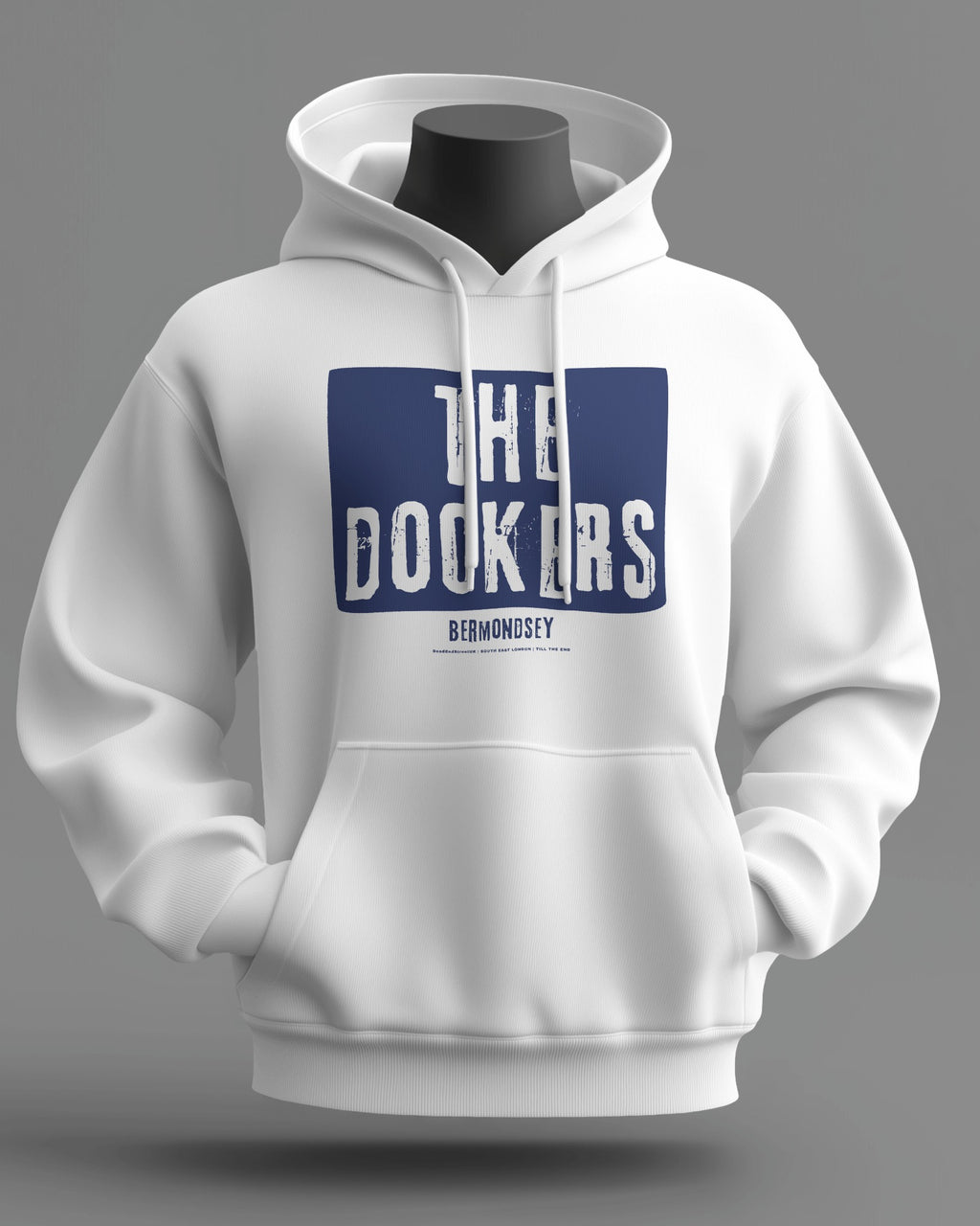THE DOCKERS Midweight Hoodie | Millwall East London | Till the End