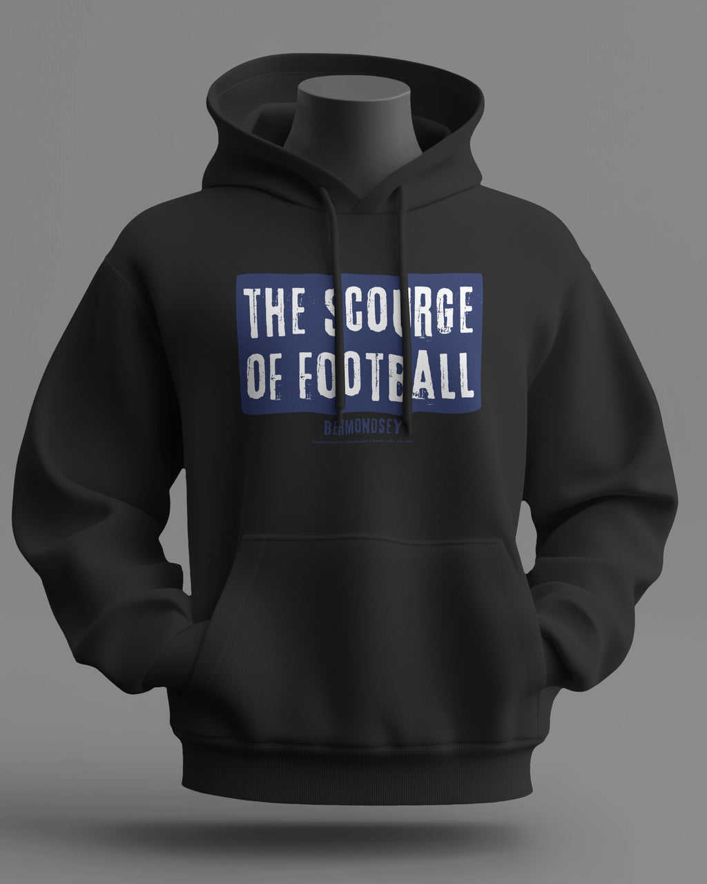 THE SCOURGE OF FOOTBALL Midweight Hoodie | Millwall East London | Till the End