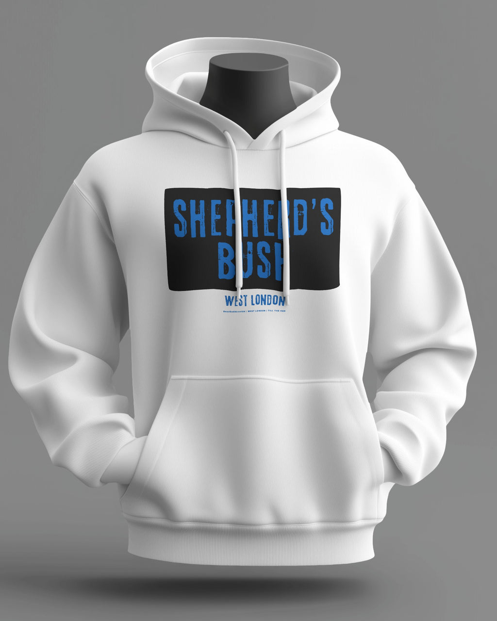SHEPHERDS BUSH Midweight Hoodie | West London | Till the End