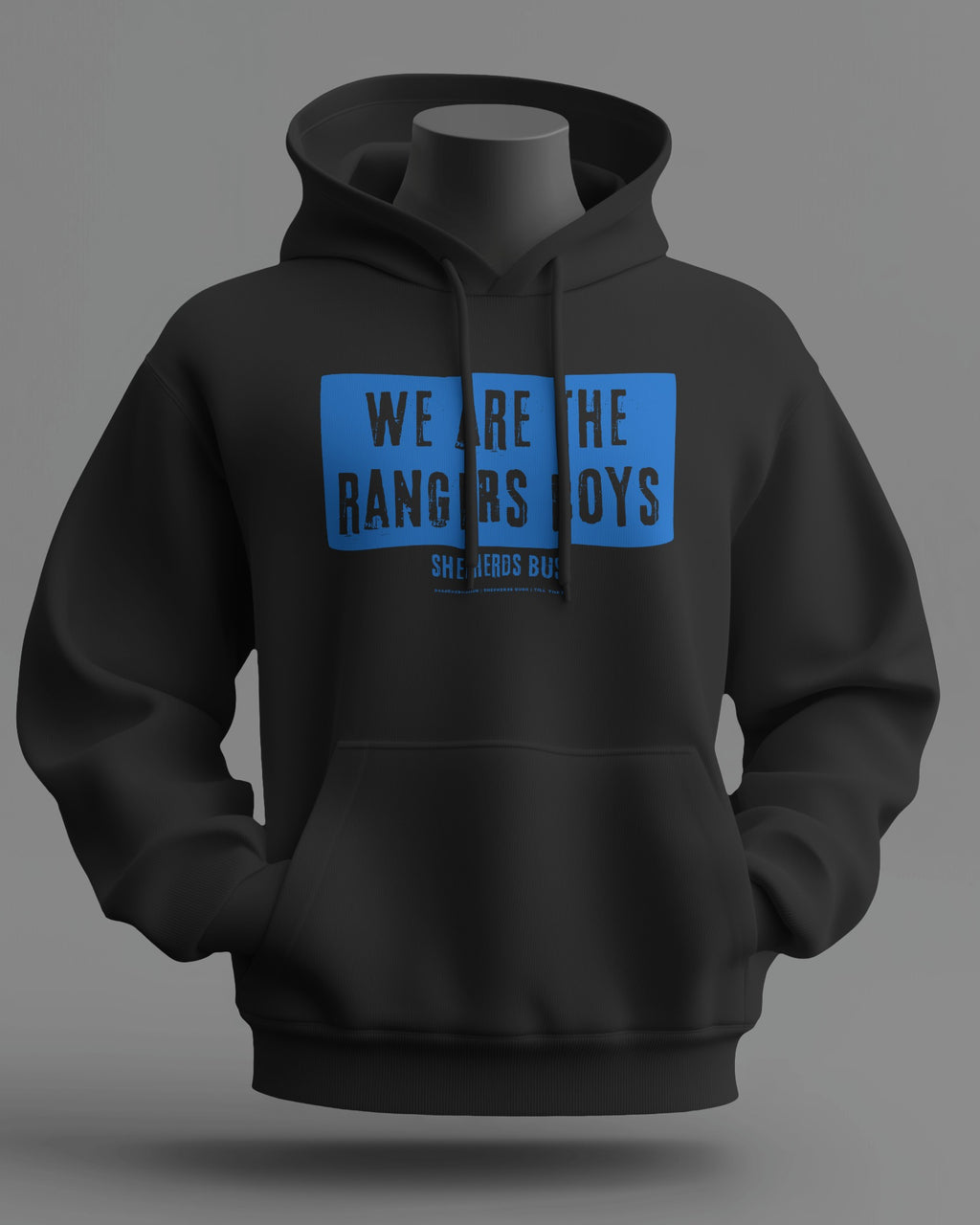 WE ARE THE RANGERS BOYS Midweight Hoodie | Shepherds Bush | Till the End
