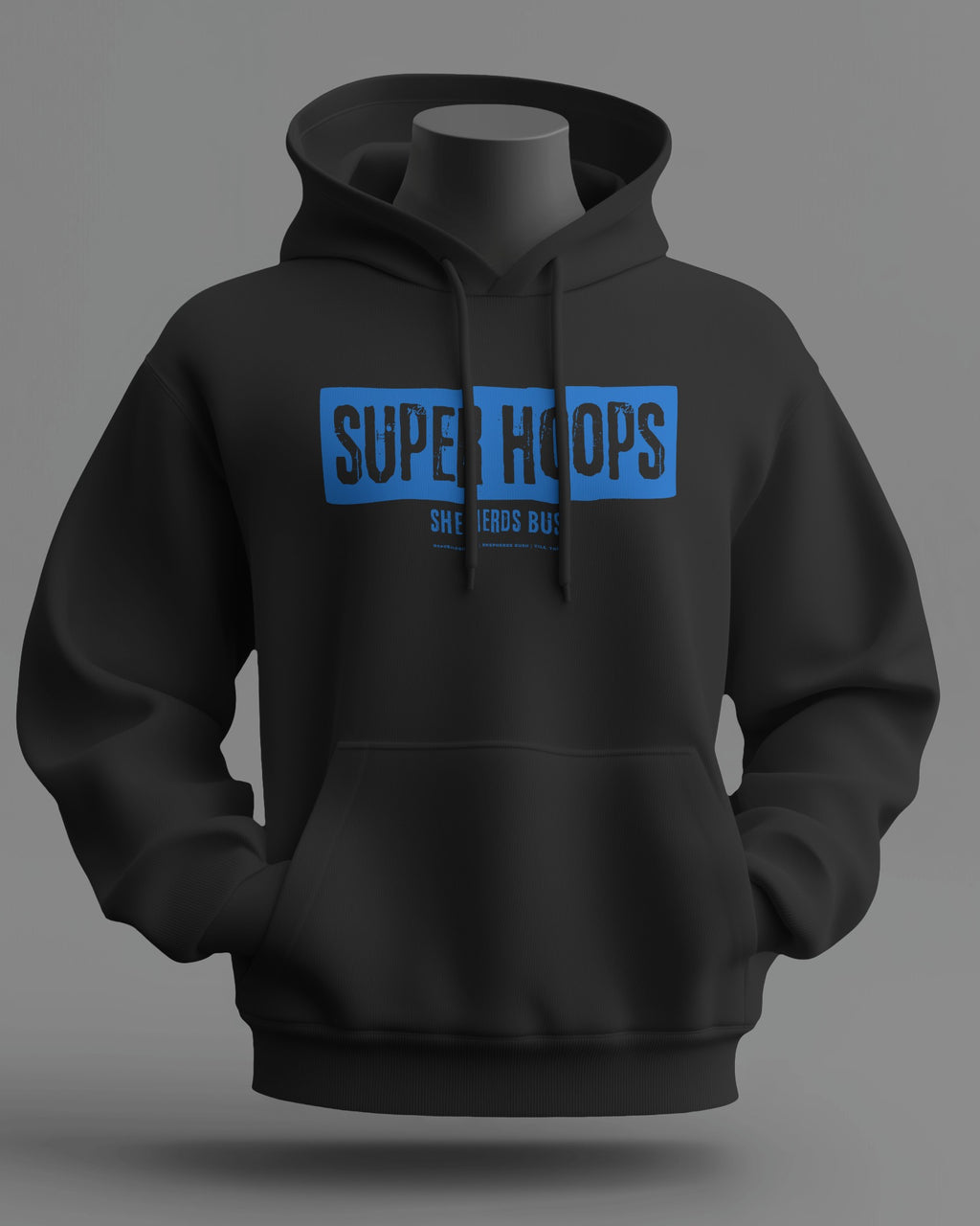SUPER HOOPS Midweight Hoodie | Shepherds Bush | Till the End