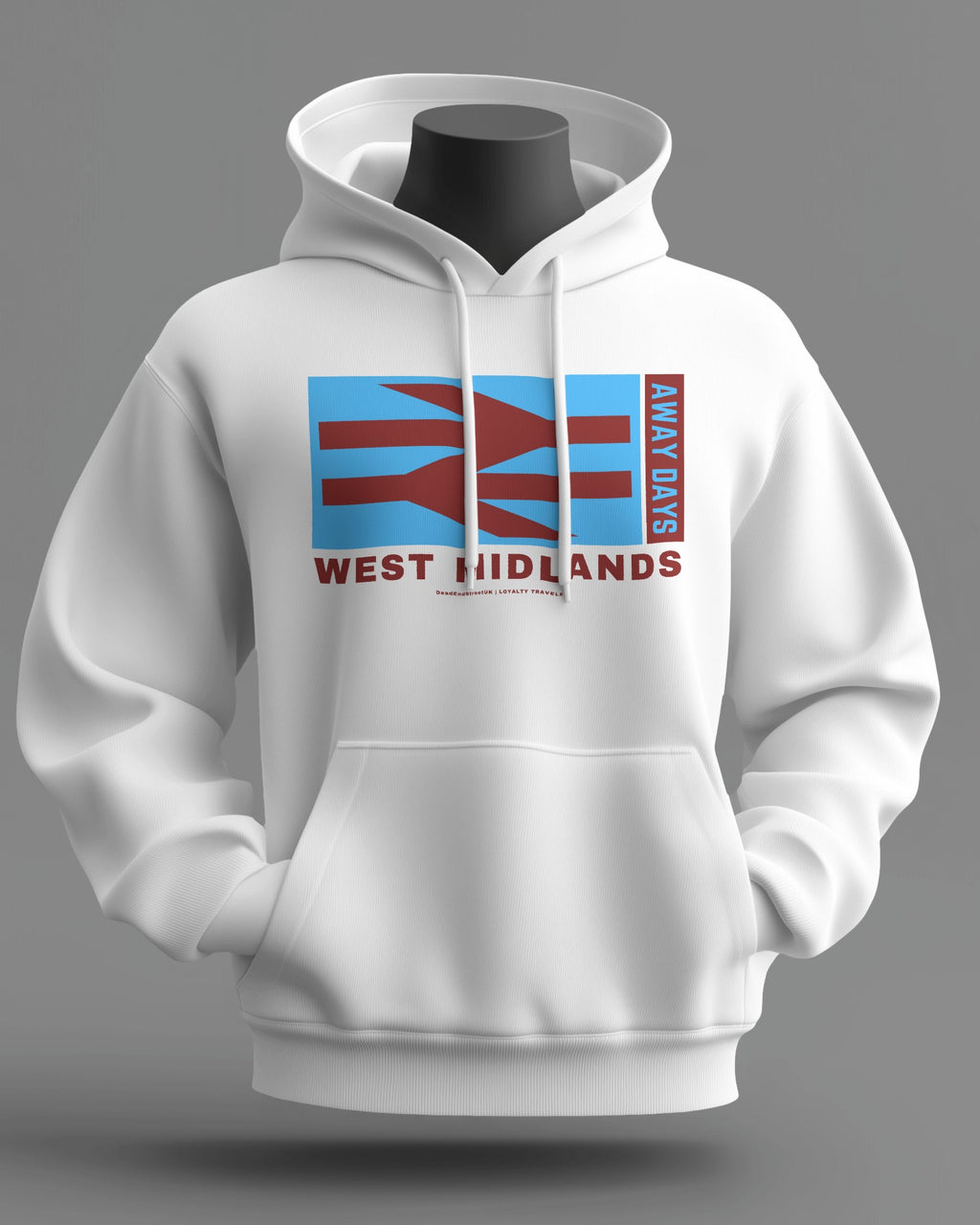 WEST MIDLANDS Midweight Hoodie | Loyalty Travels