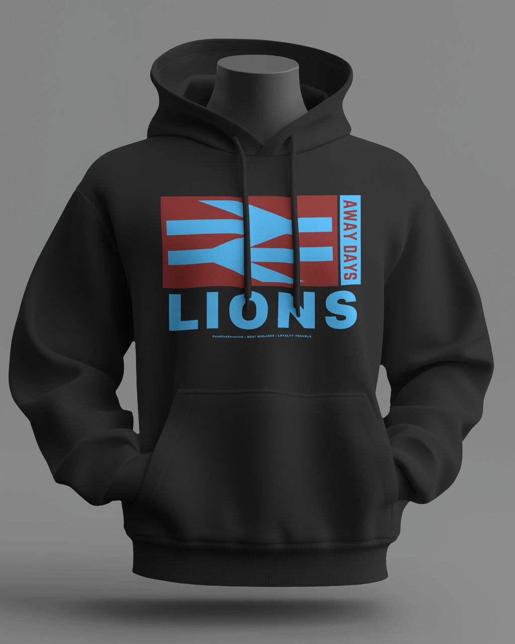 LIONS Midweight Hoodie | West Midlands | Loyalty Travels