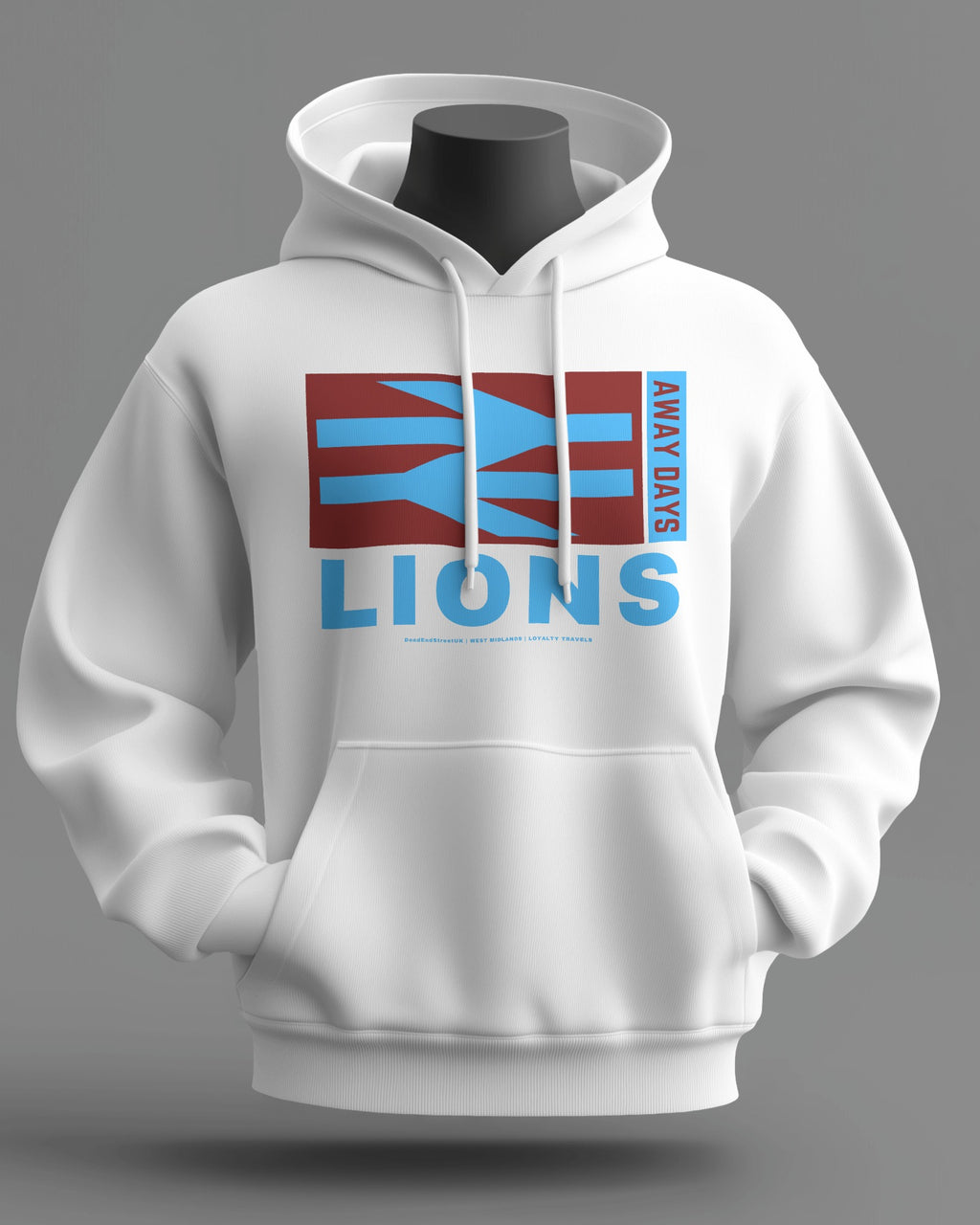LIONS Midweight Hoodie | West Midlands | Loyalty Travels