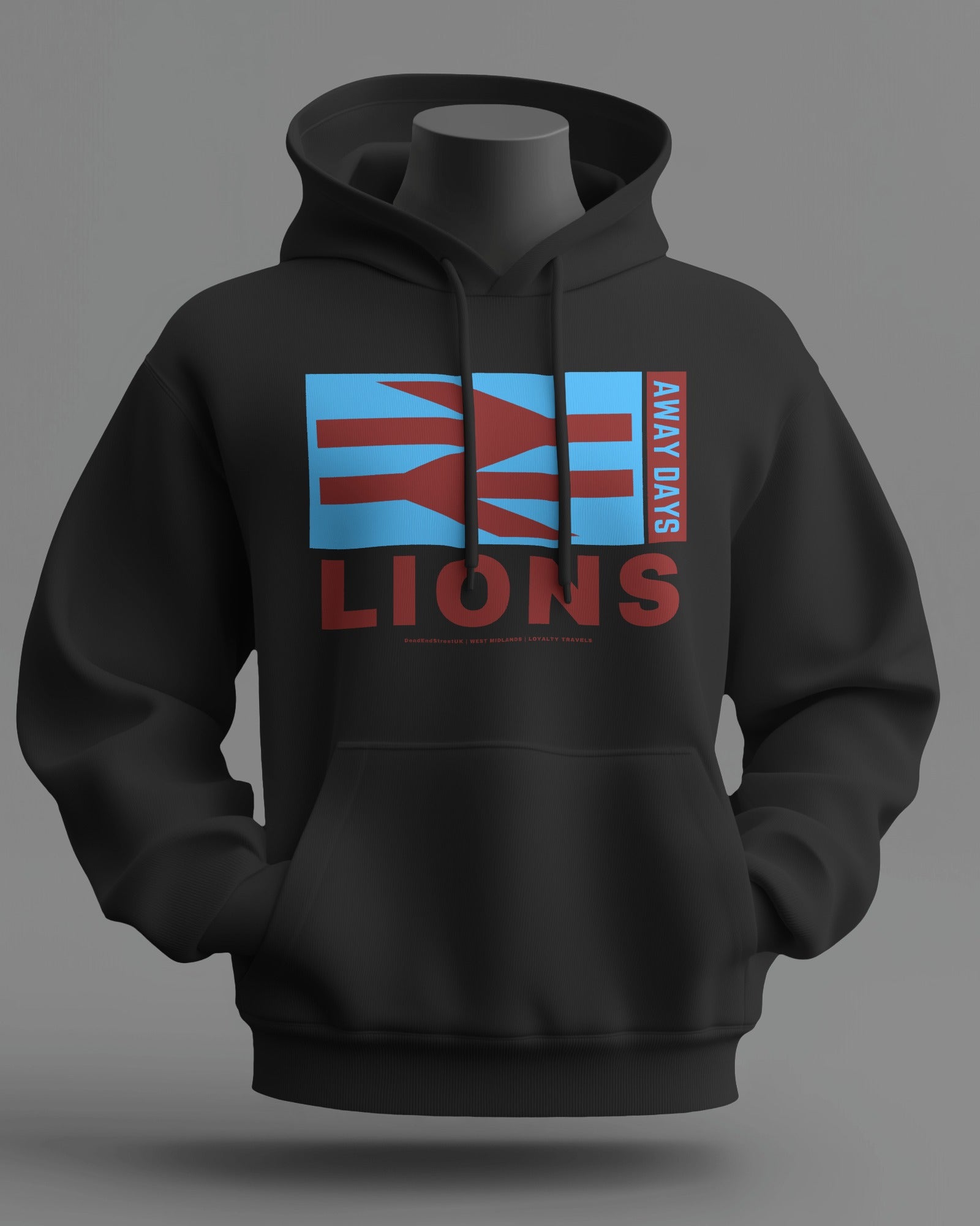 LIONS Midweight Hoodie | West Midlands | Loyalty Travels