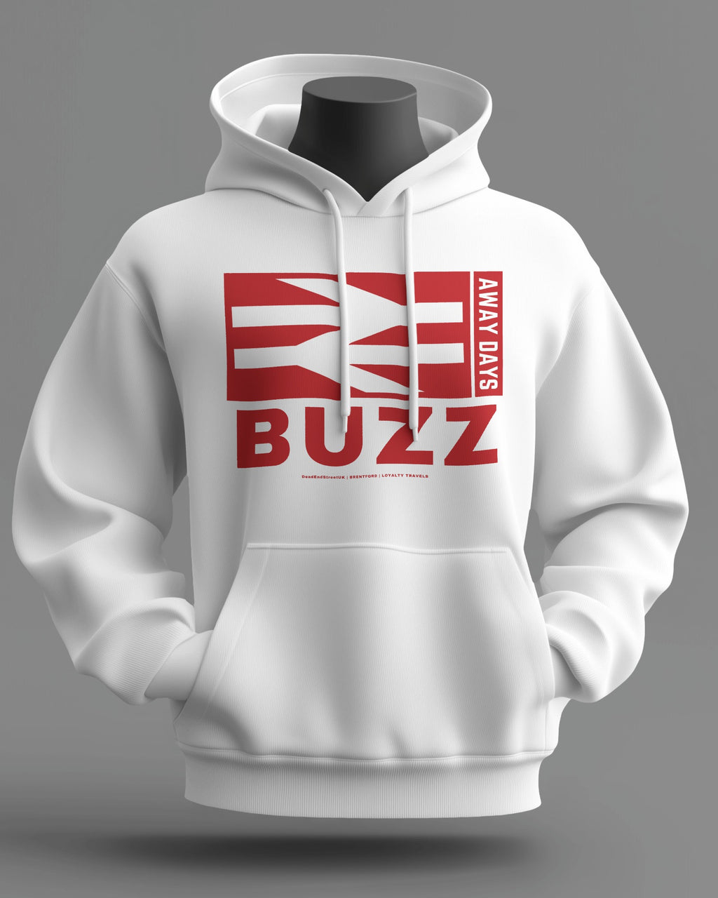 BUZZ Midweight Hoodie | Brentford | Loyalty Travels