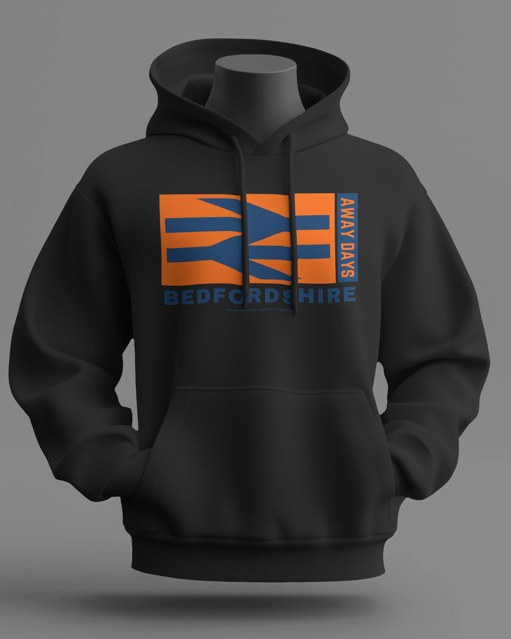 BEDFORDSHIRE Midweight Hoodie | Luton | Loyalty Travels