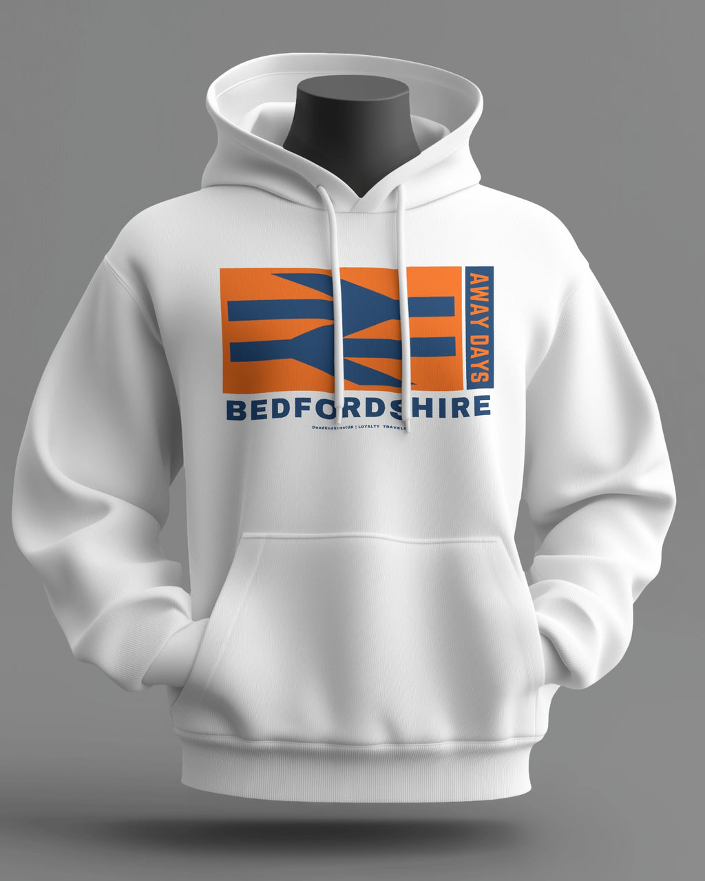 BEDFORDSHIRE Midweight Hoodie | Luton | Loyalty Travels