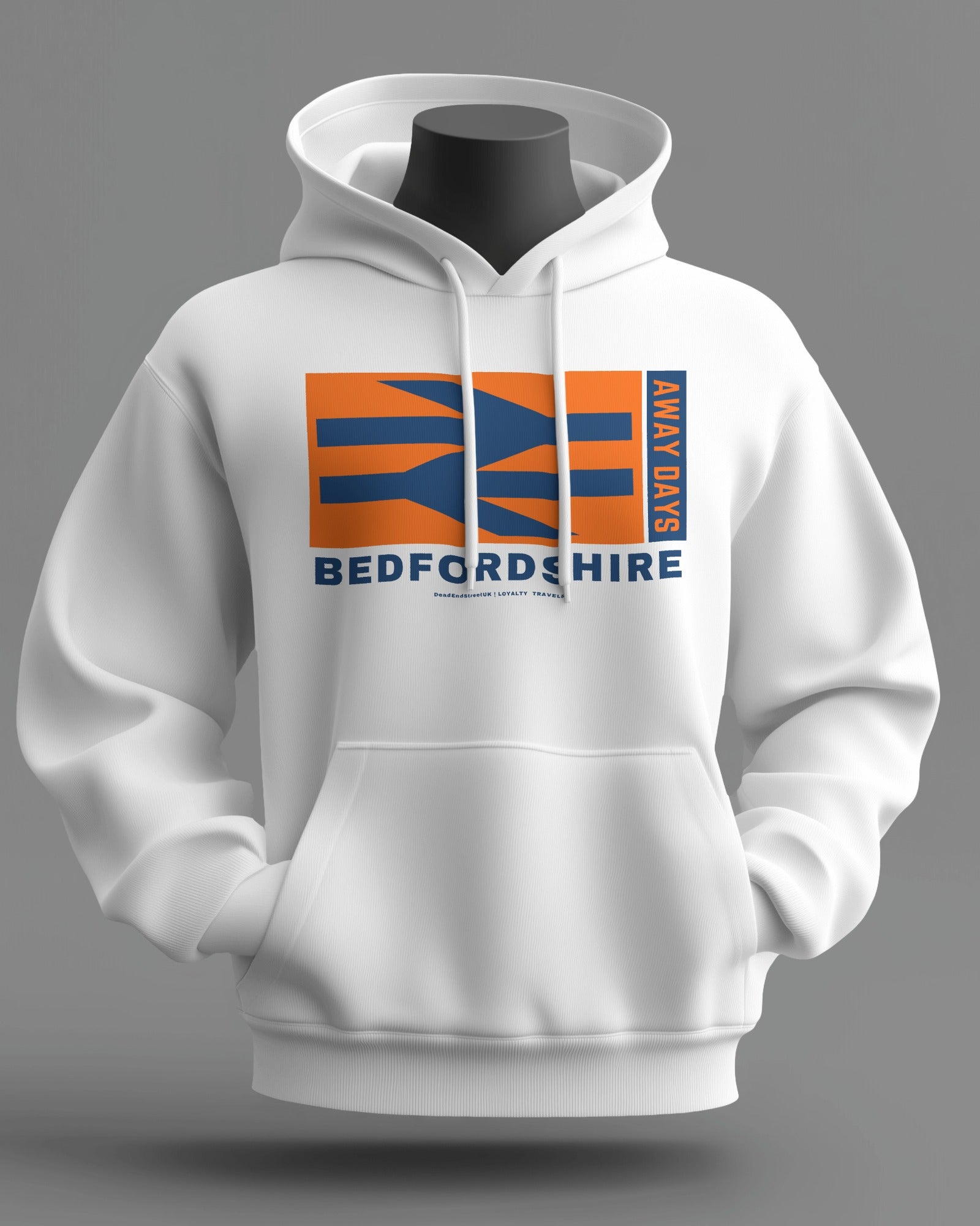 BEDFORDSHIRE Midweight Hoodie | Luton | Loyalty Travels