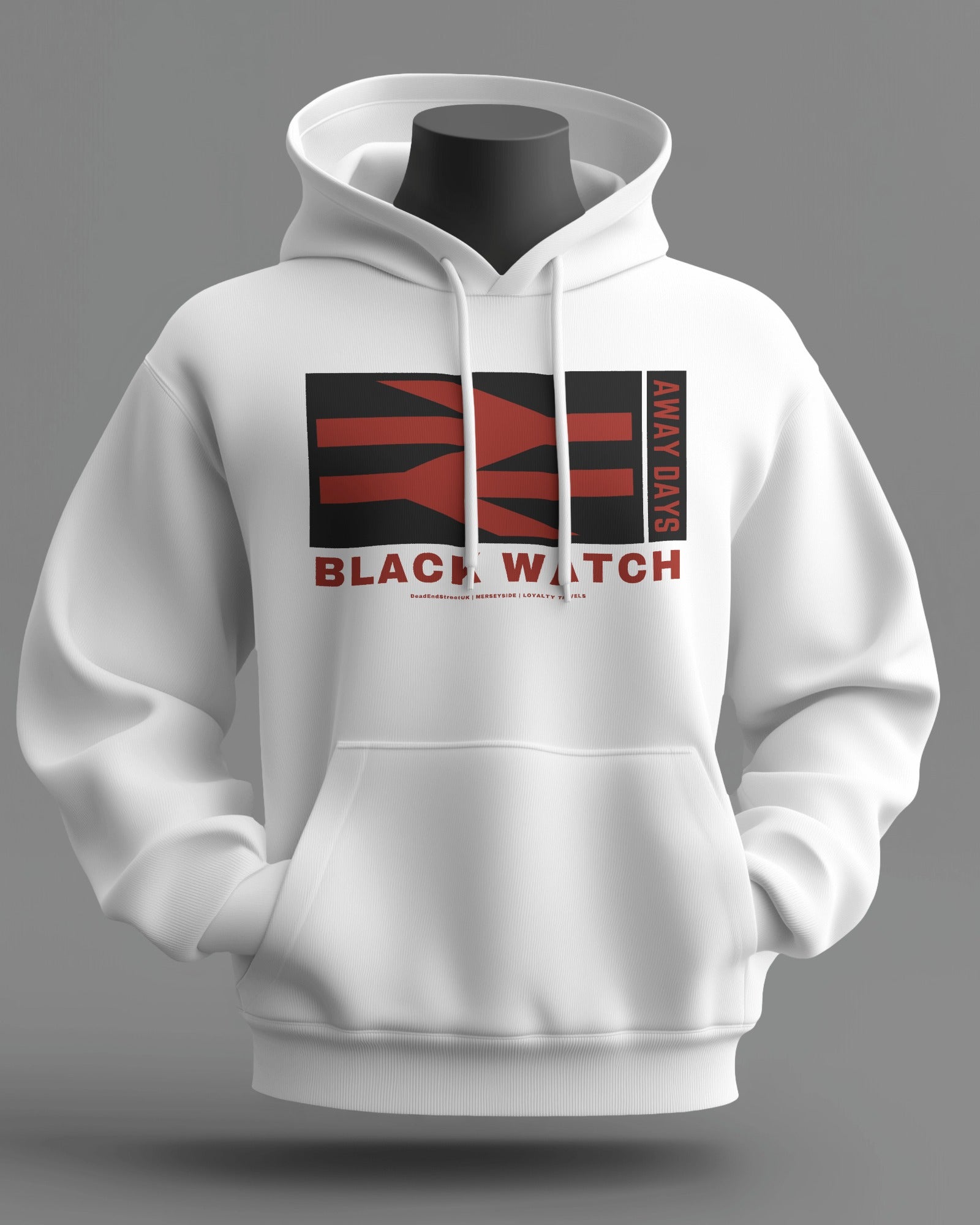 BLACK WATCH Midweight Hoodie | Merseyside | Loyalty Travels