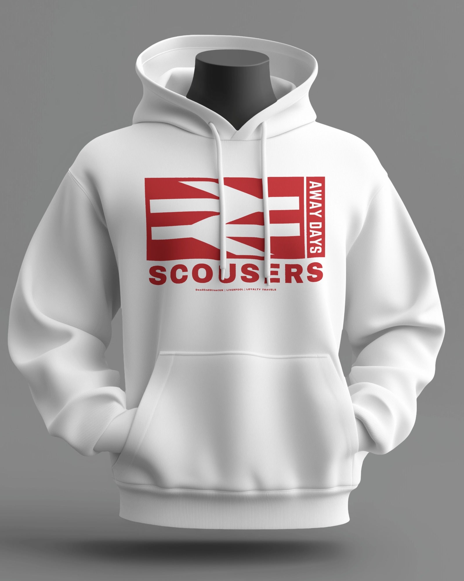 SCOUSERS Midweight Hoodie | Liverpool | Loyalty Travels