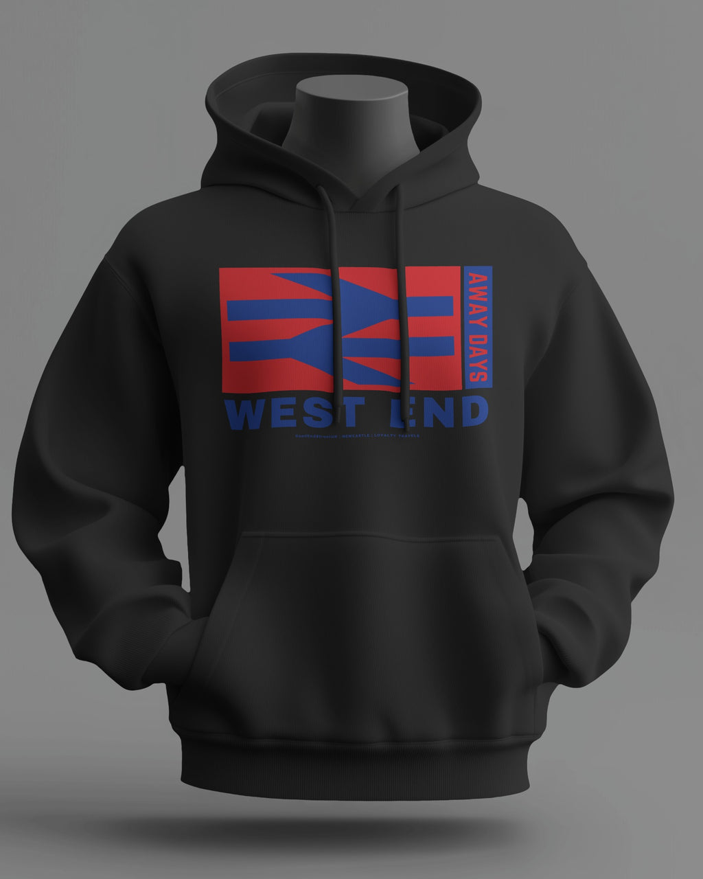 WEST END Midweight Hoodie | Newcastle | Loyalty Travels