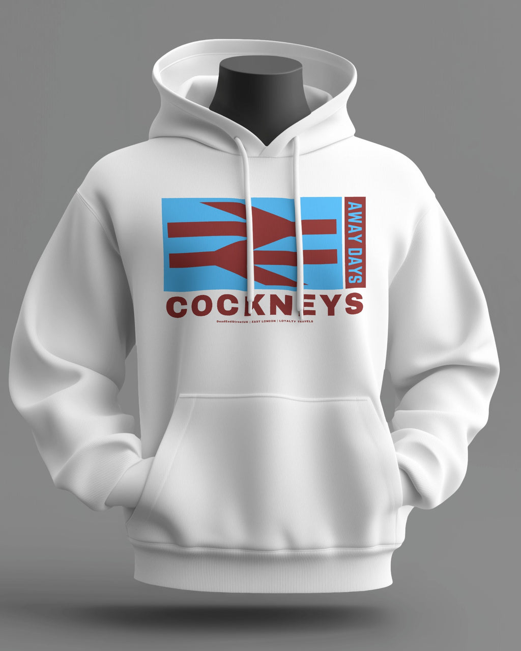 COCKNEYS Midweight Hoodie | East London | Loyalty Travels