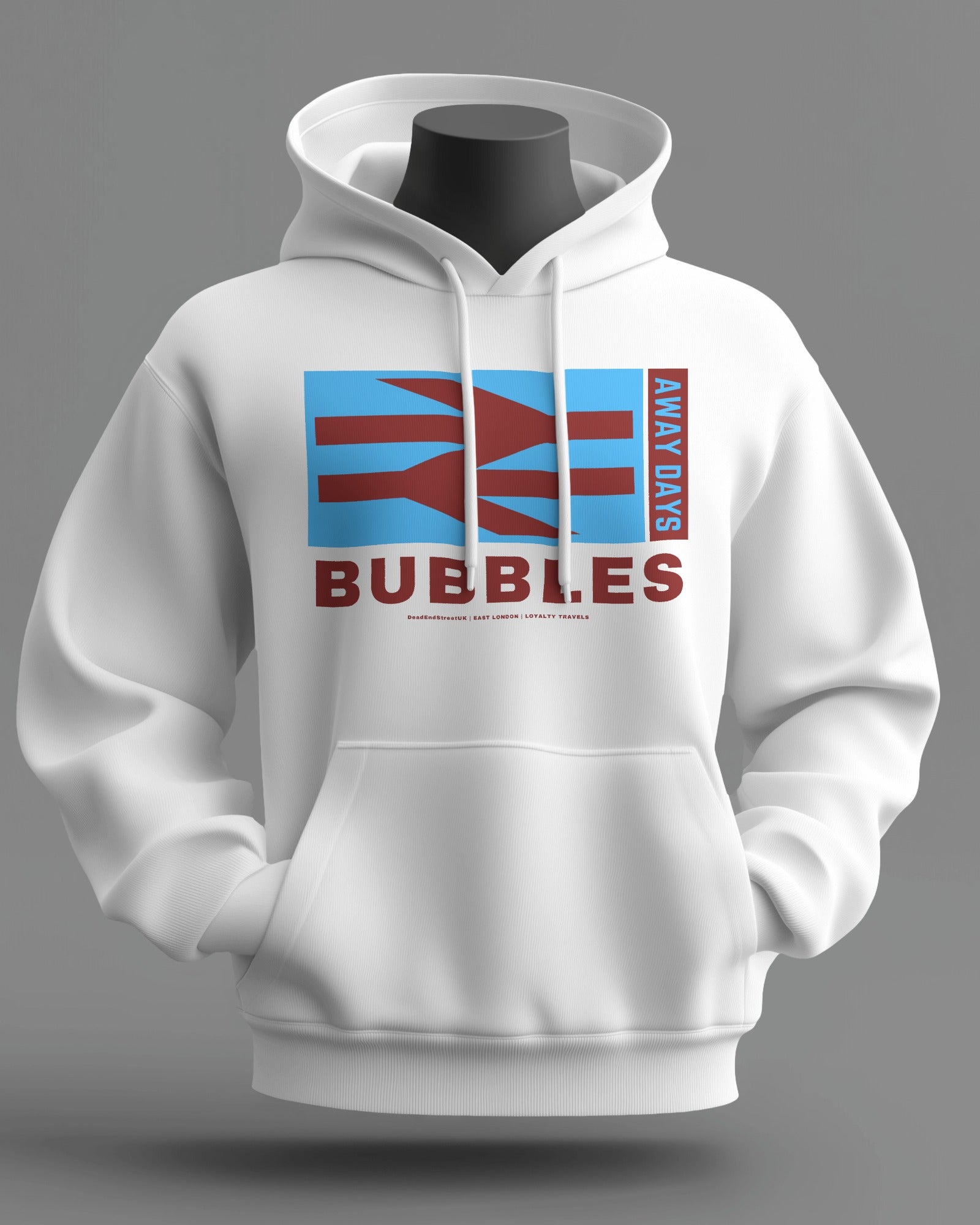 BUBBLES Midweight Hoodie | East London | Loyalty Travels