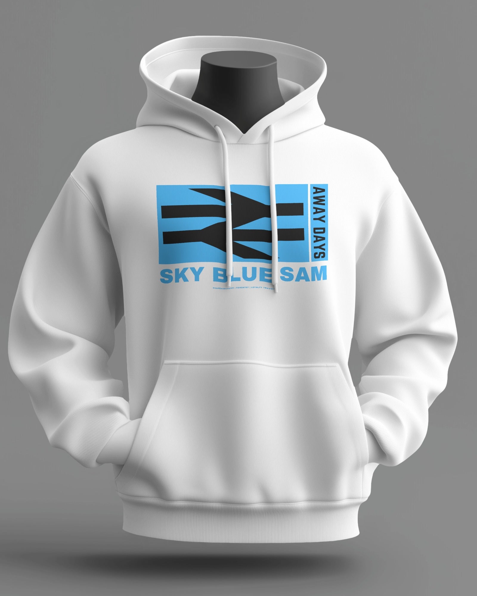 SKY BLUE SAM Midweight Hoodie | Coventry | Loyalty Travels