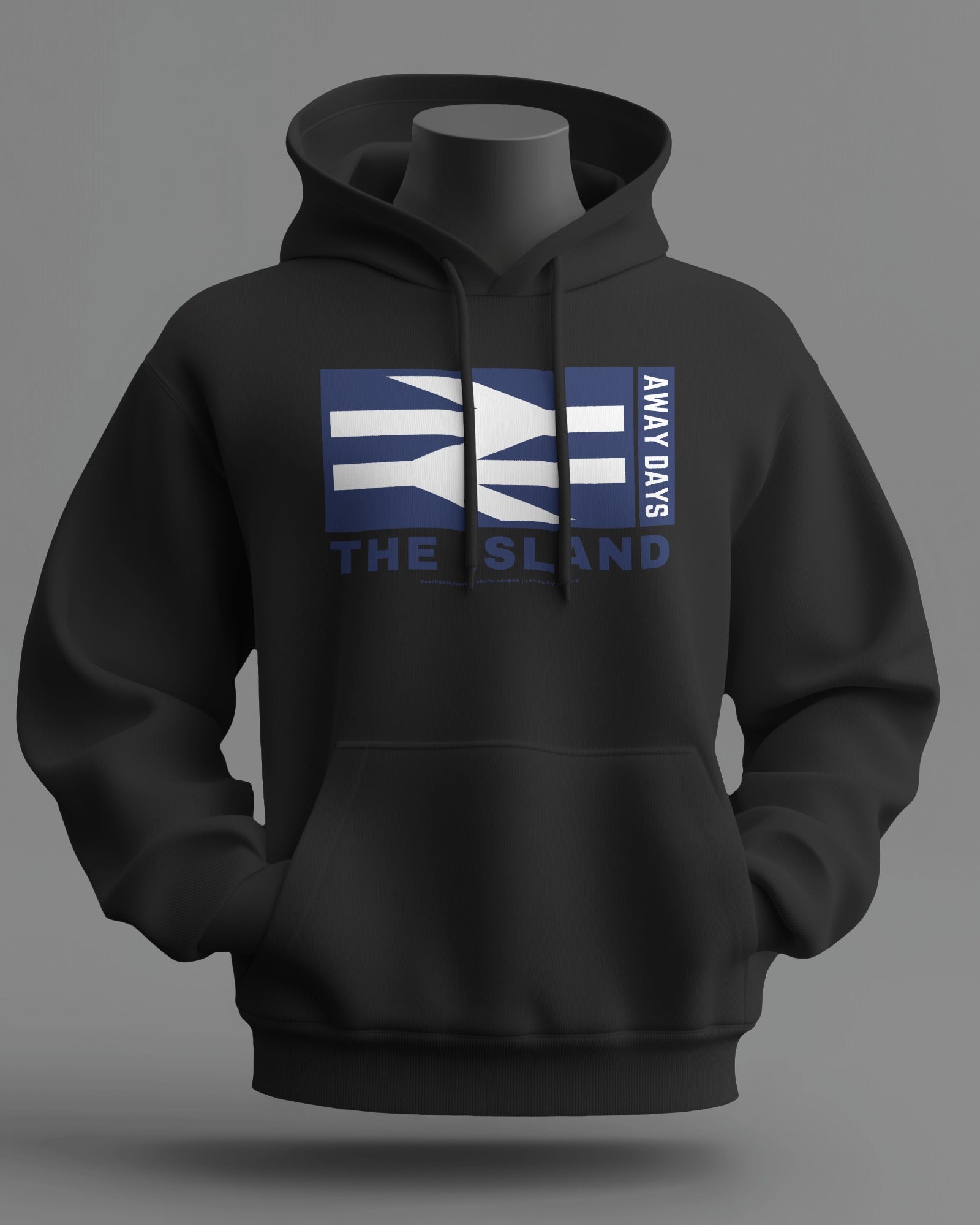 THE ISLAND Midweight Hoodie | Millwall South London | Loyalty Travels