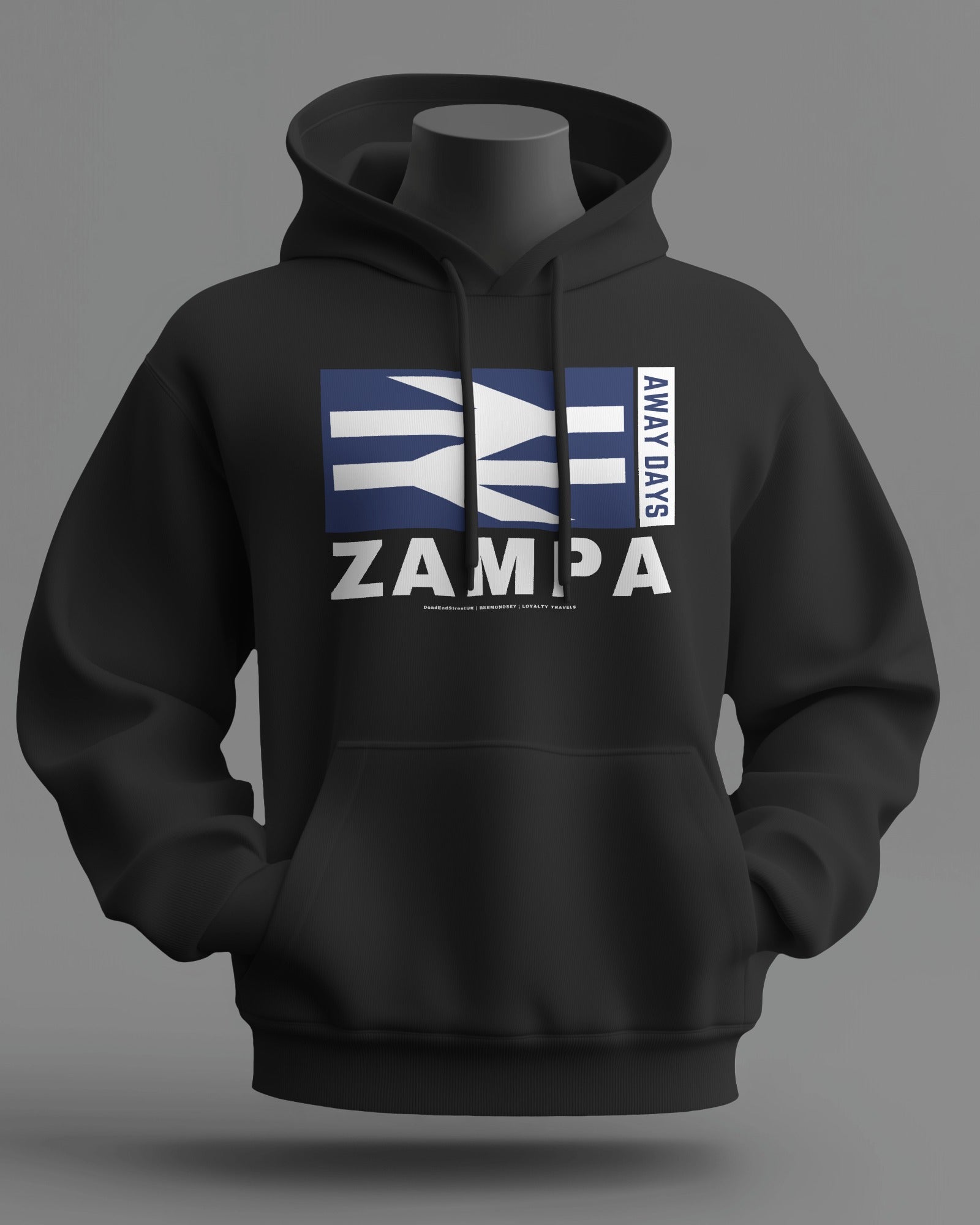 ZAMPA Midweight Hoodie | Millwall Bermondsey | Loyalty Travels
