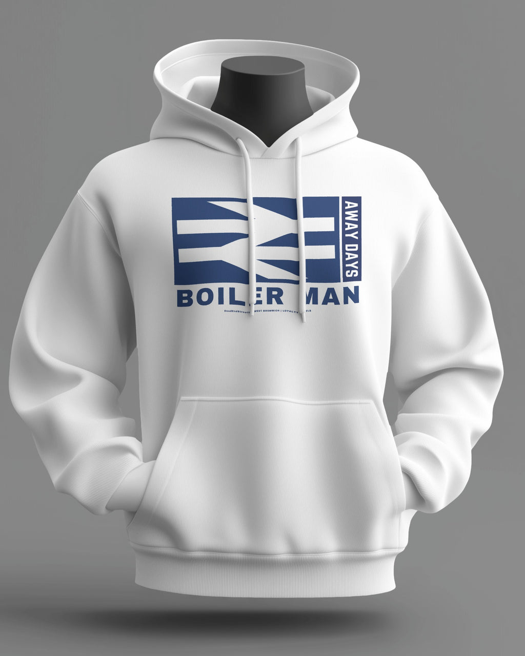 BOILER MAN Midweight Hoodie | West Bromwich | Loyalty Travels
