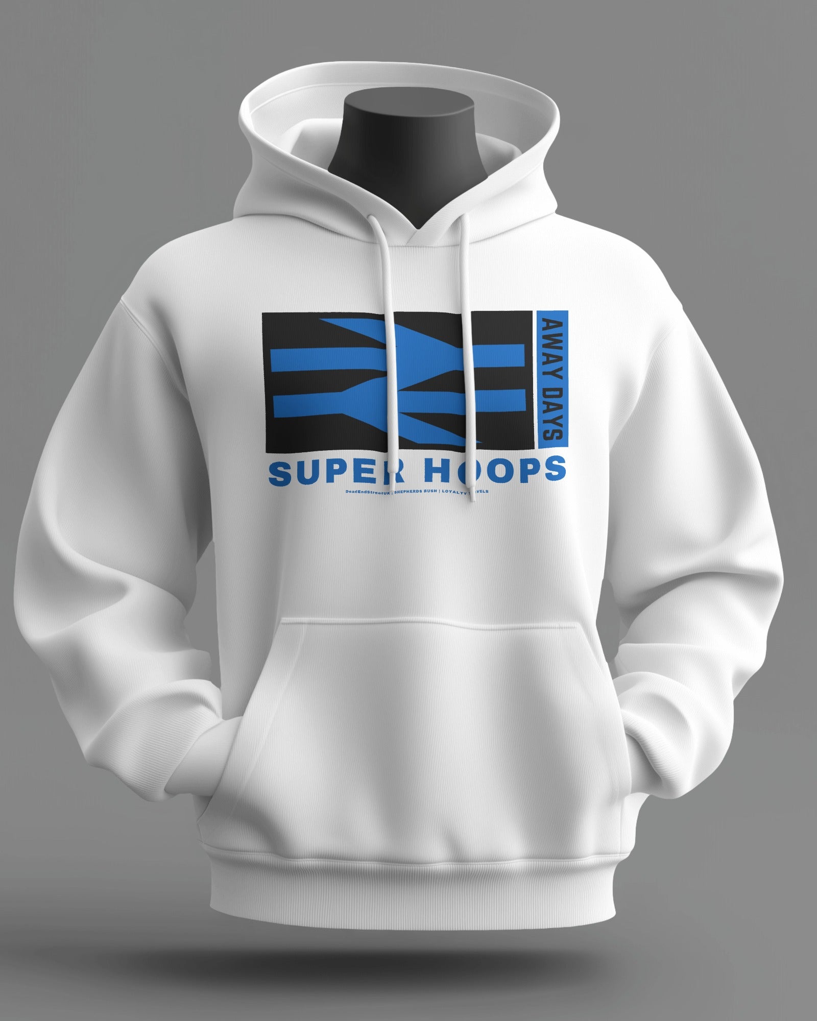 SUPER HOOPS Midweight Hoodie | Shepherds Bush | Loyalty Travels