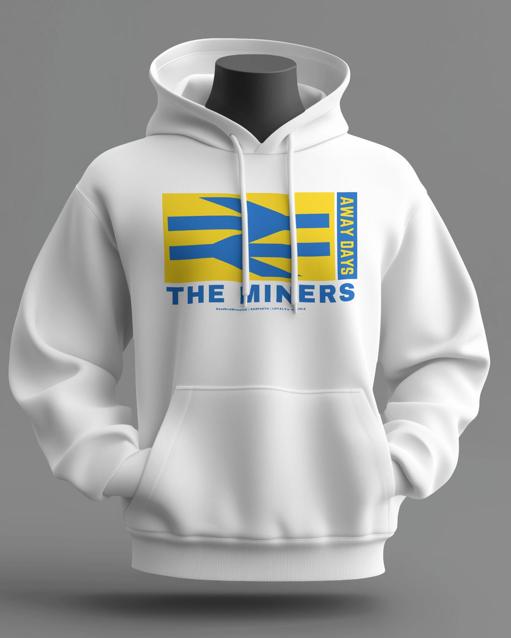 THE MINERS Midweight Hoodie | Garforth | Loyalty Travels