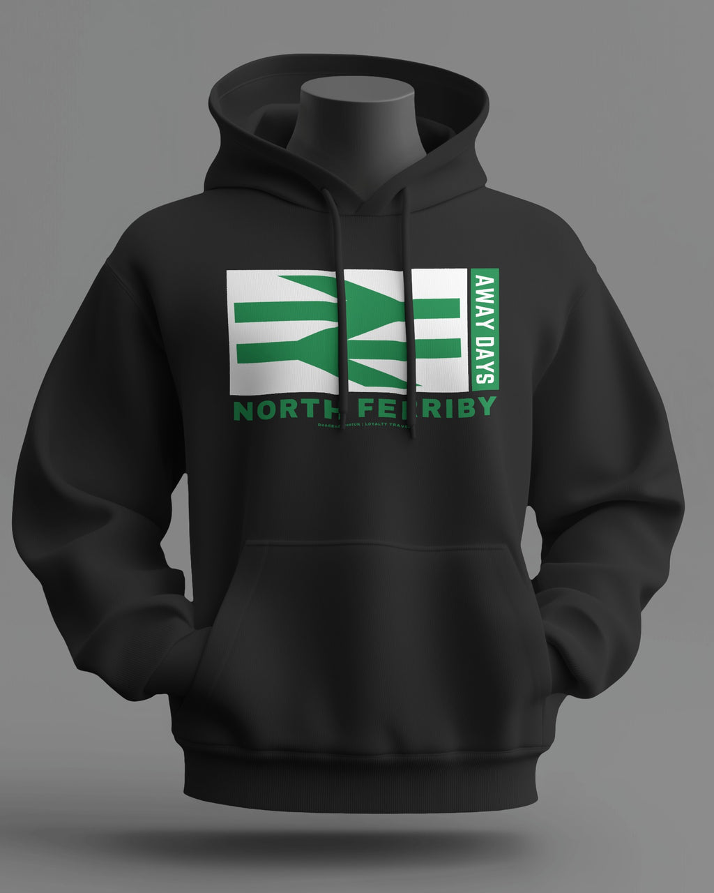 NORTH FERRIBY Midweight Hoodie | Loyalty Travels