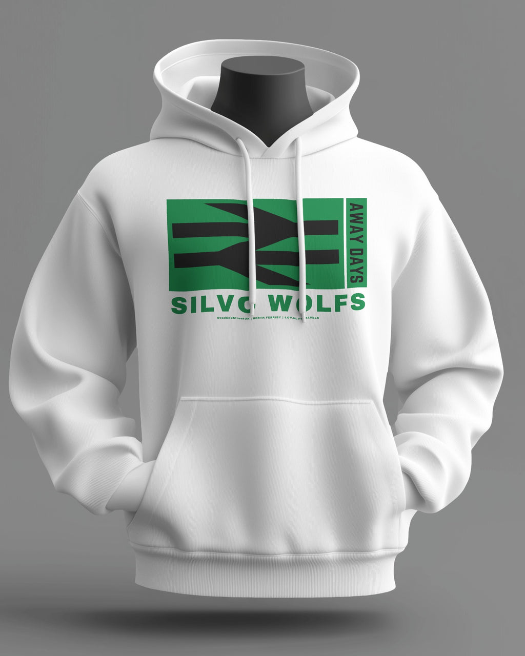 SILVO WOLFS Midweight Hoodie | North Ferriby | Loyalty Travels