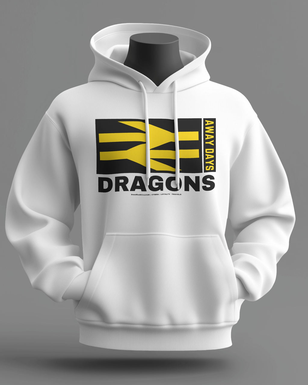 DRAGONS Midweight Hoodie | Wales Cymru | Loyalty Travels