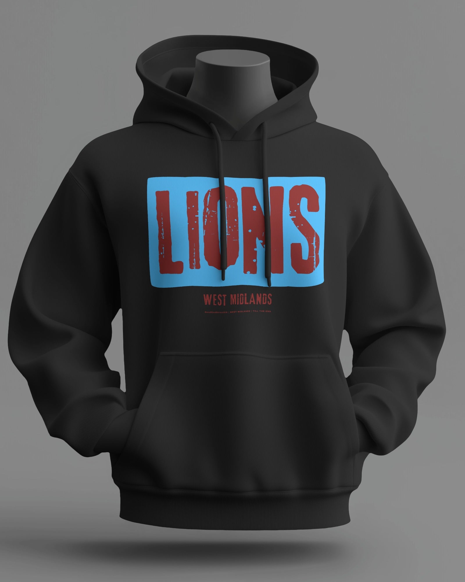 LIONS Midweight Hoodie | West Midlands | Till the End