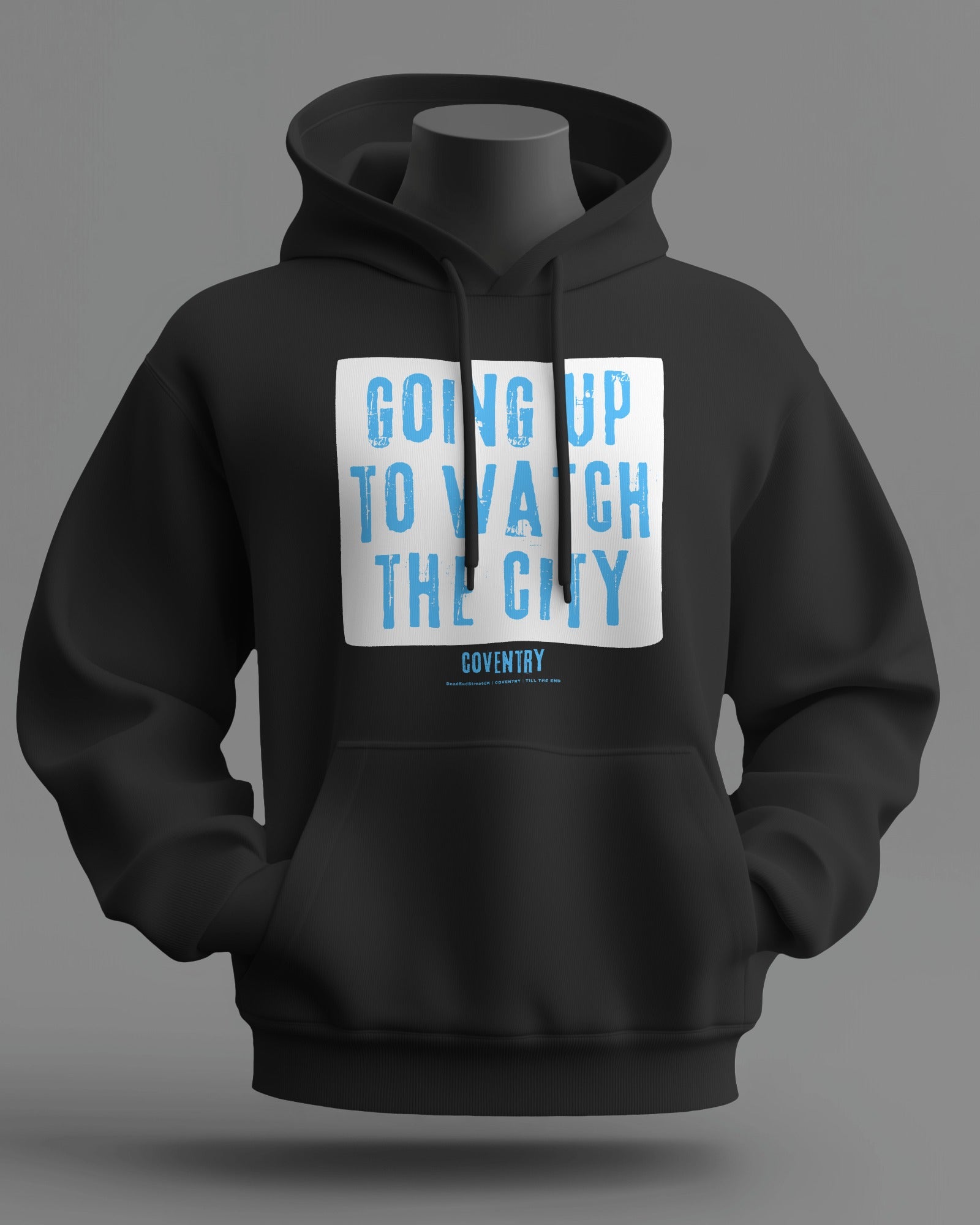 GOING UP TO WATCH THE CITY Midweight Hoodie | Coventry | Till the End