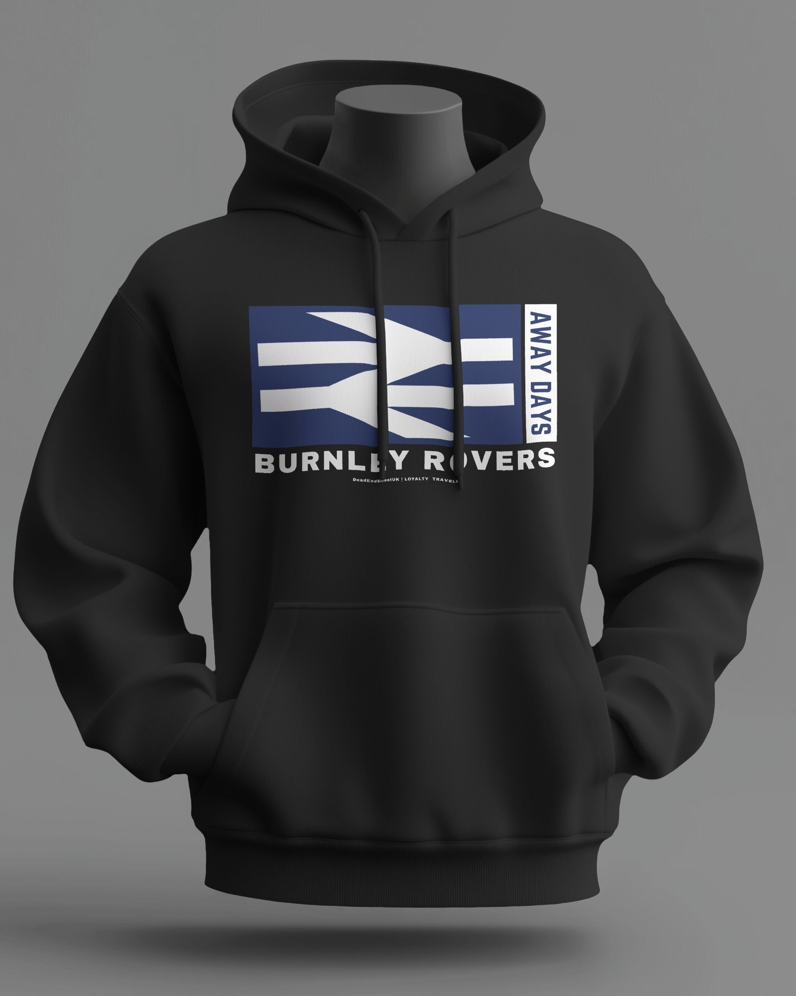 BURNLEY ROVERS Midweight Hoodie | Loyalty Travels
