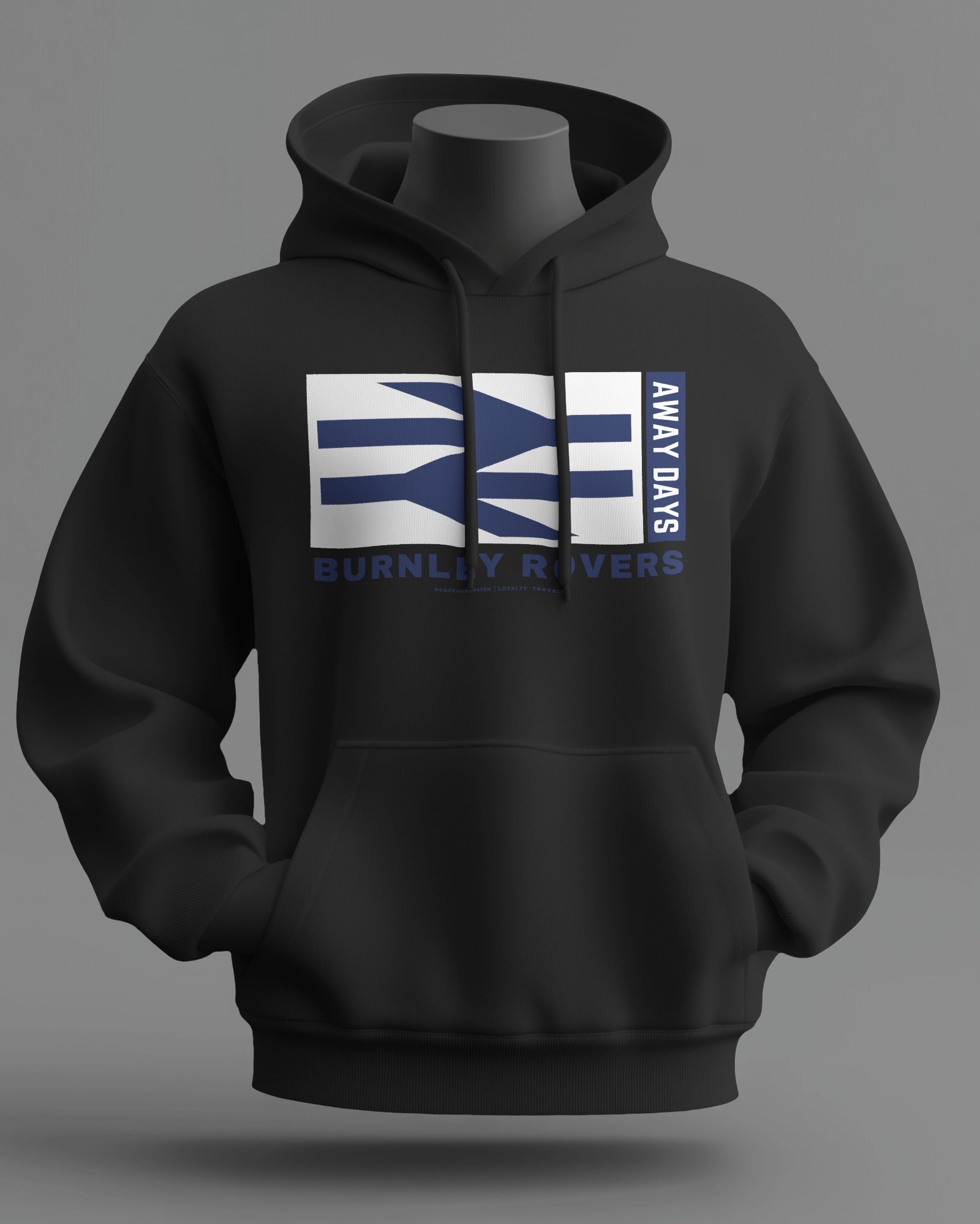 BURNLEY ROVERS Midweight Hoodie | Loyalty Travels