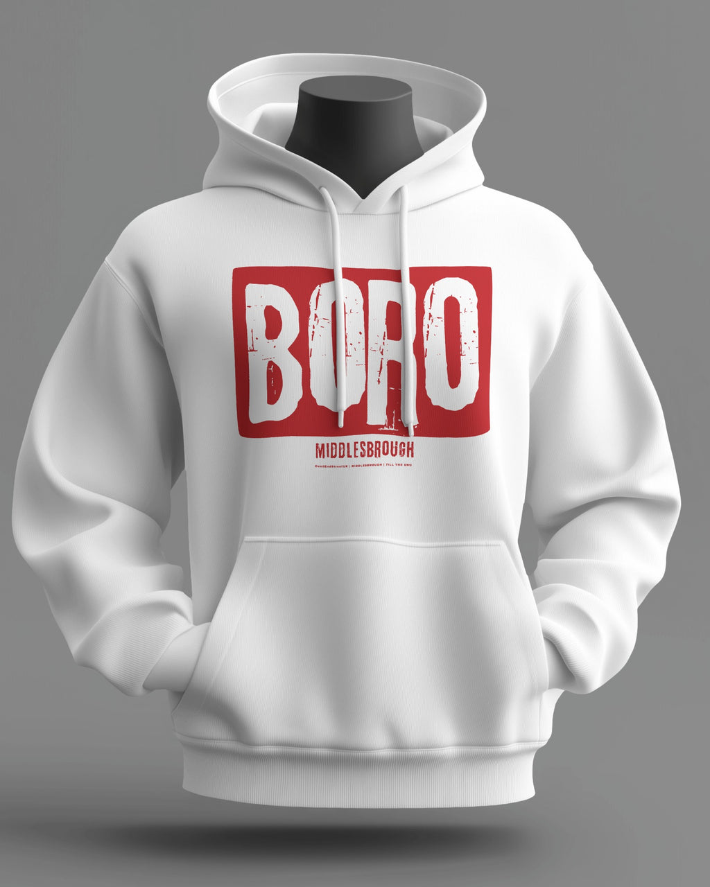 BORO Midweight Hoodie | Middlesbrough | Till the End