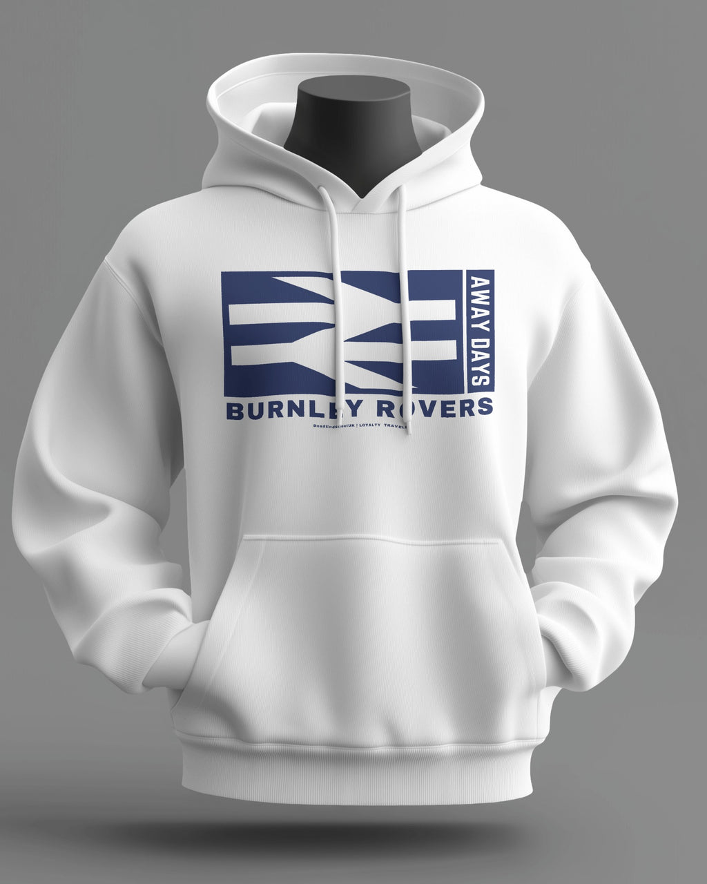 BURNLEY ROVERS Midweight Hoodie | Loyalty Travels