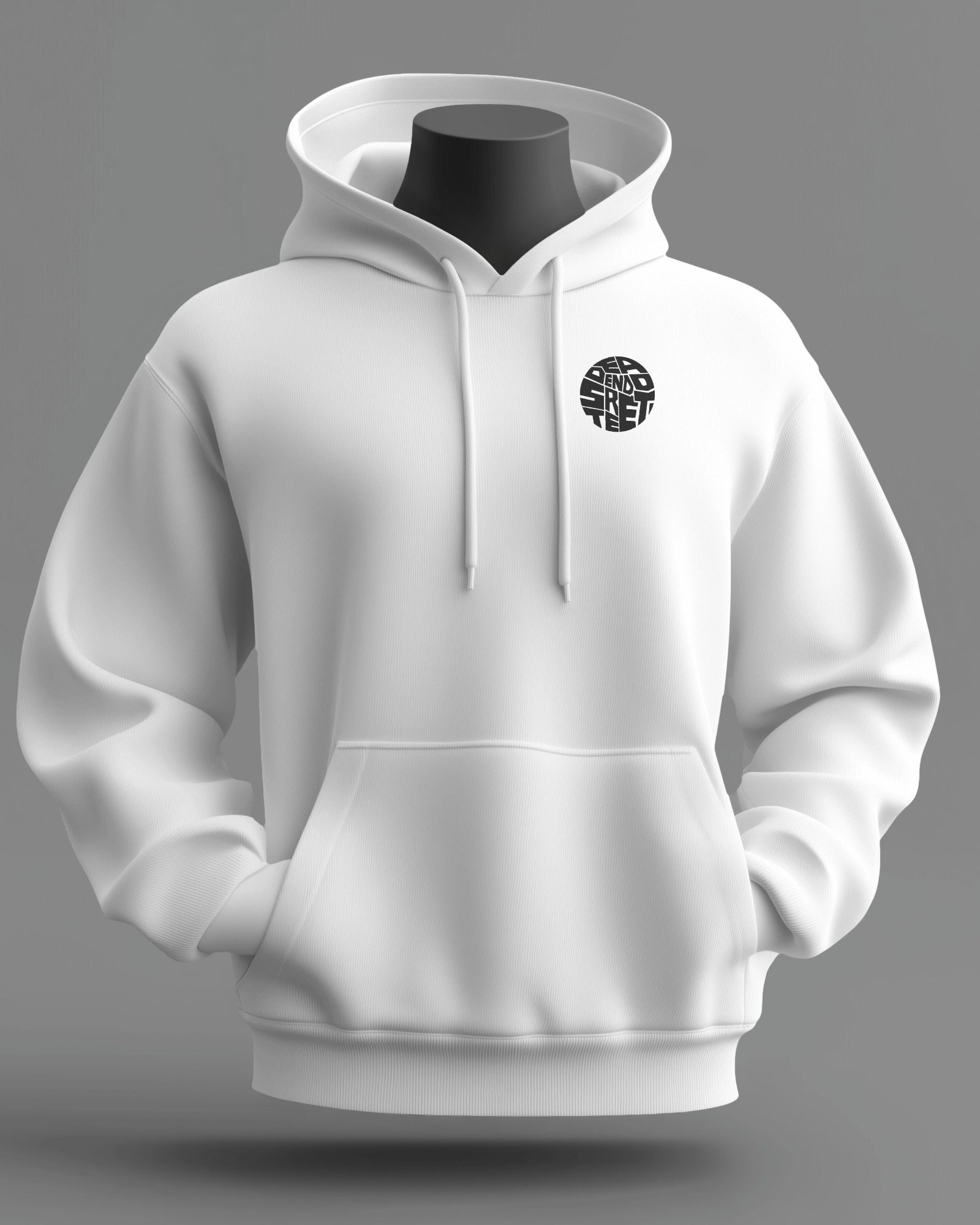 DeadEndStreet Logo Midweight Hoodie | Back Heavy Graphic