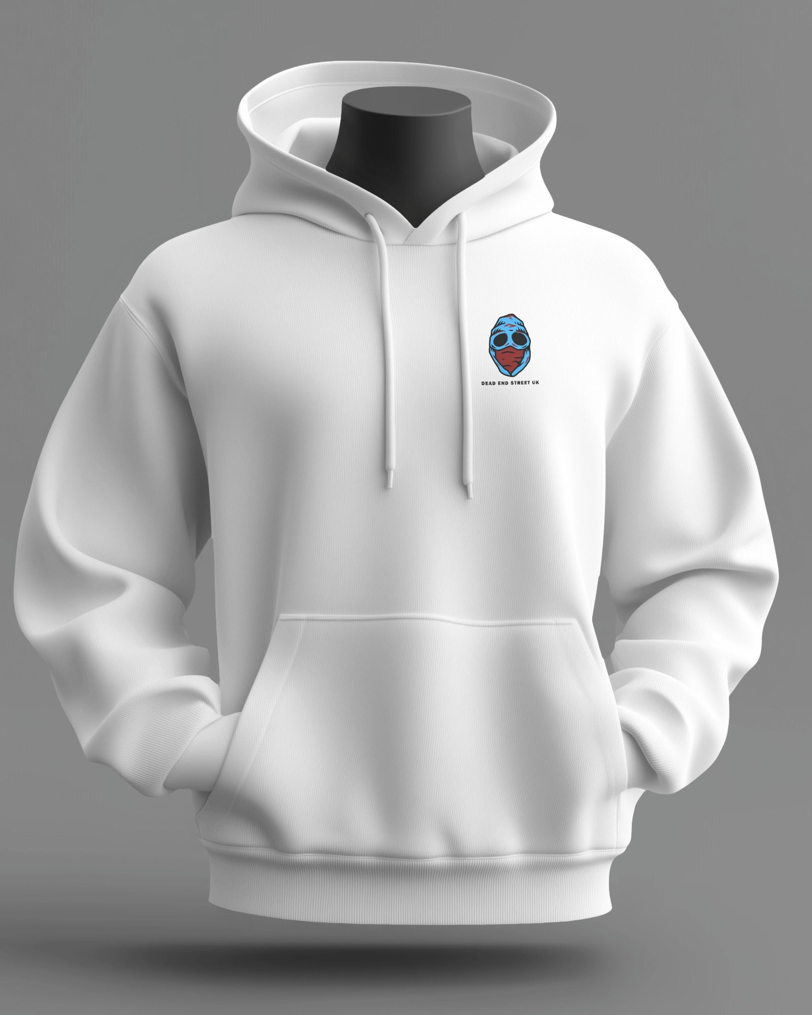 aston hardcore west midlands the regional series hoodie loud edition - Blue - White Hoodie