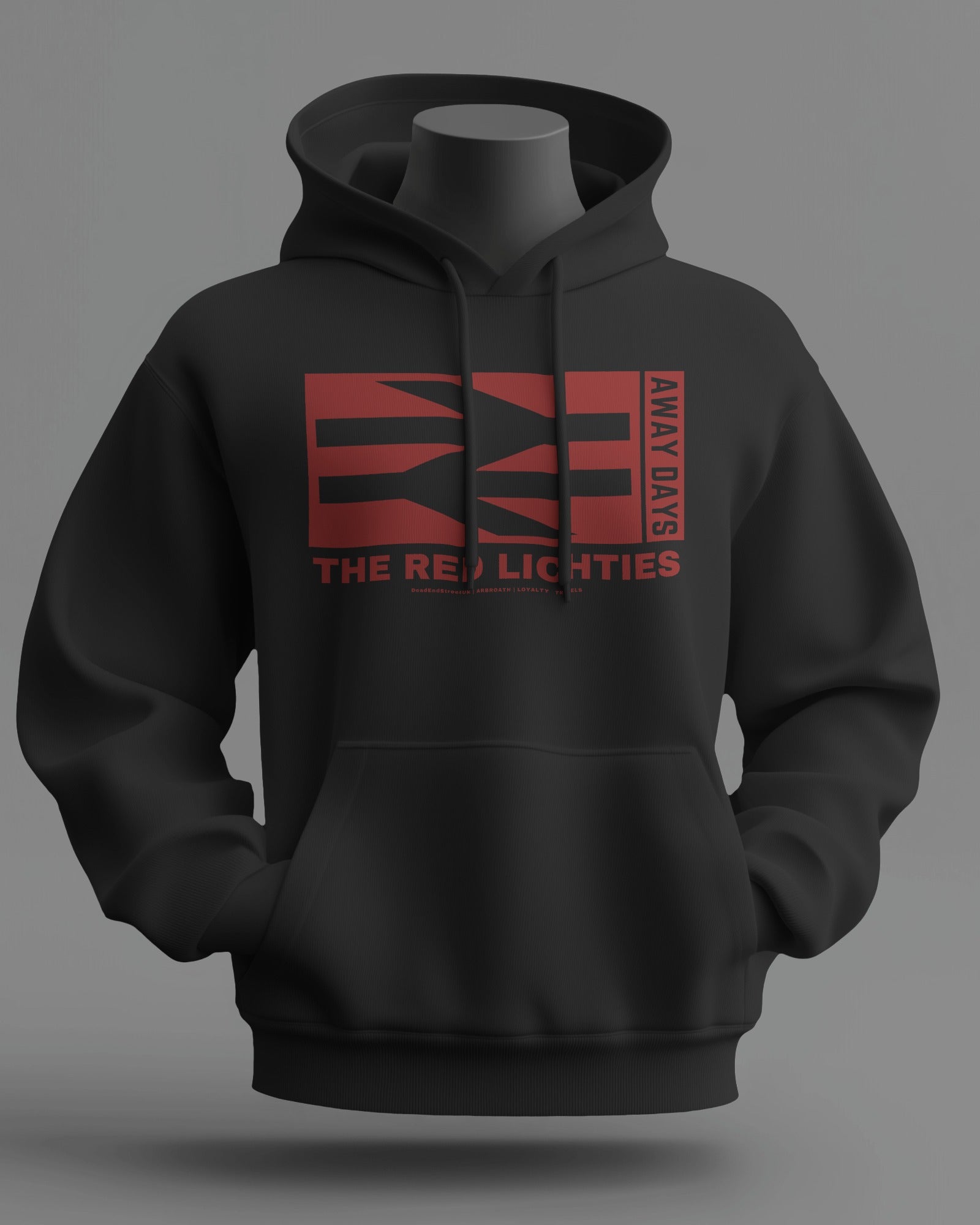 THE RED LICHTIES Midweight Hoodie | Arbroath | Loyalty Travels