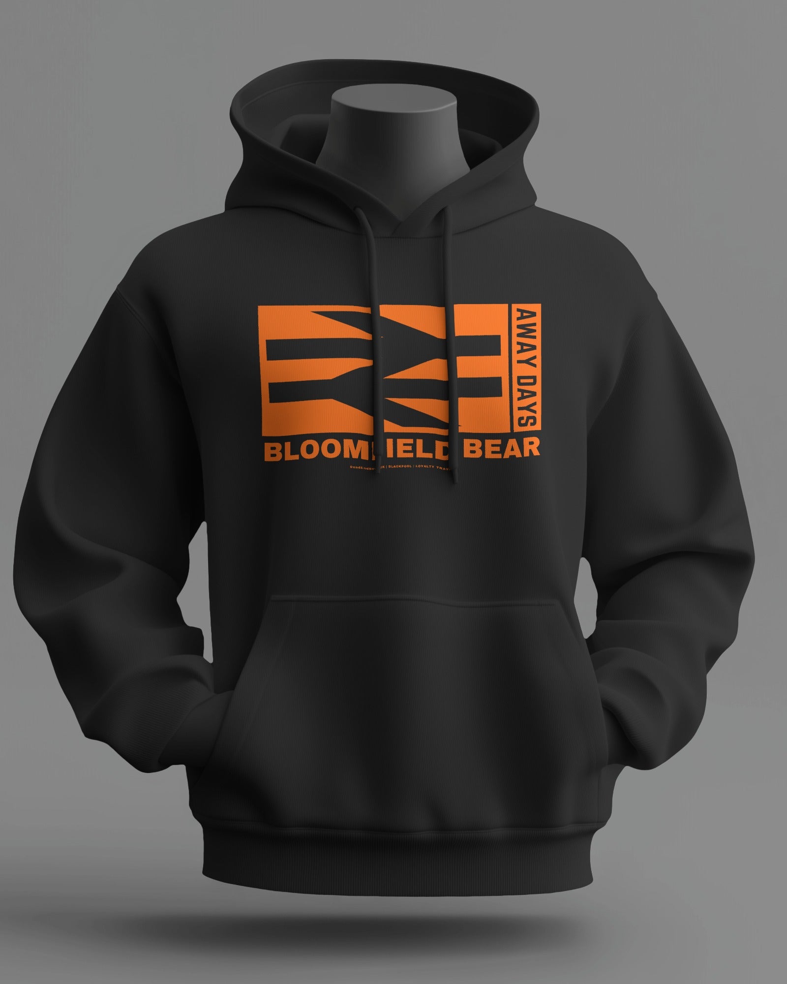BLOOMFIELD BEAR Midweight Hoodie | Blackpool | Loyalty Travels