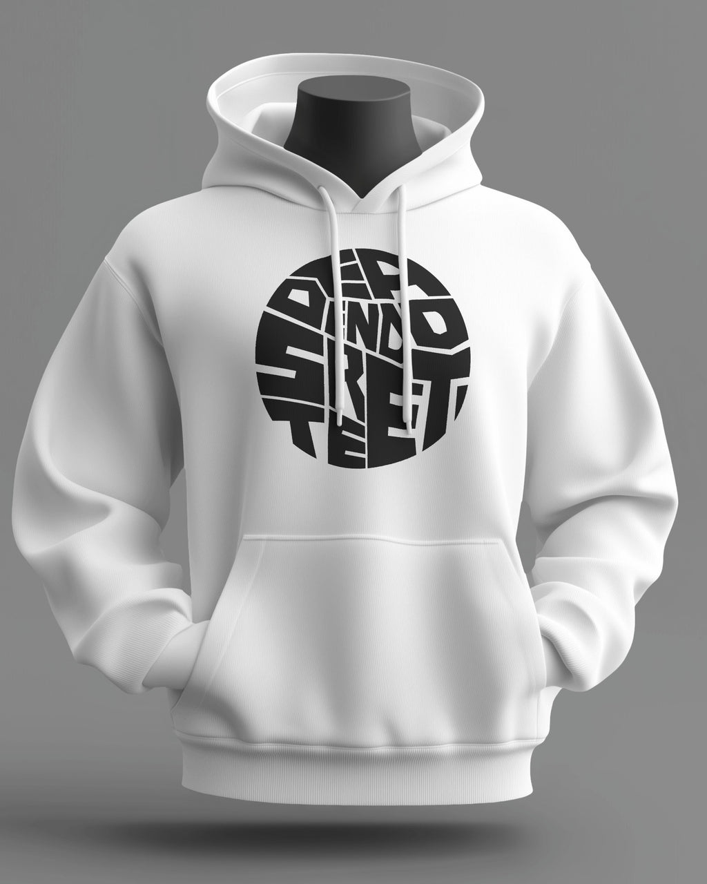 DeadEndStreet Midweight Hoodie | Double-Sided Graphic