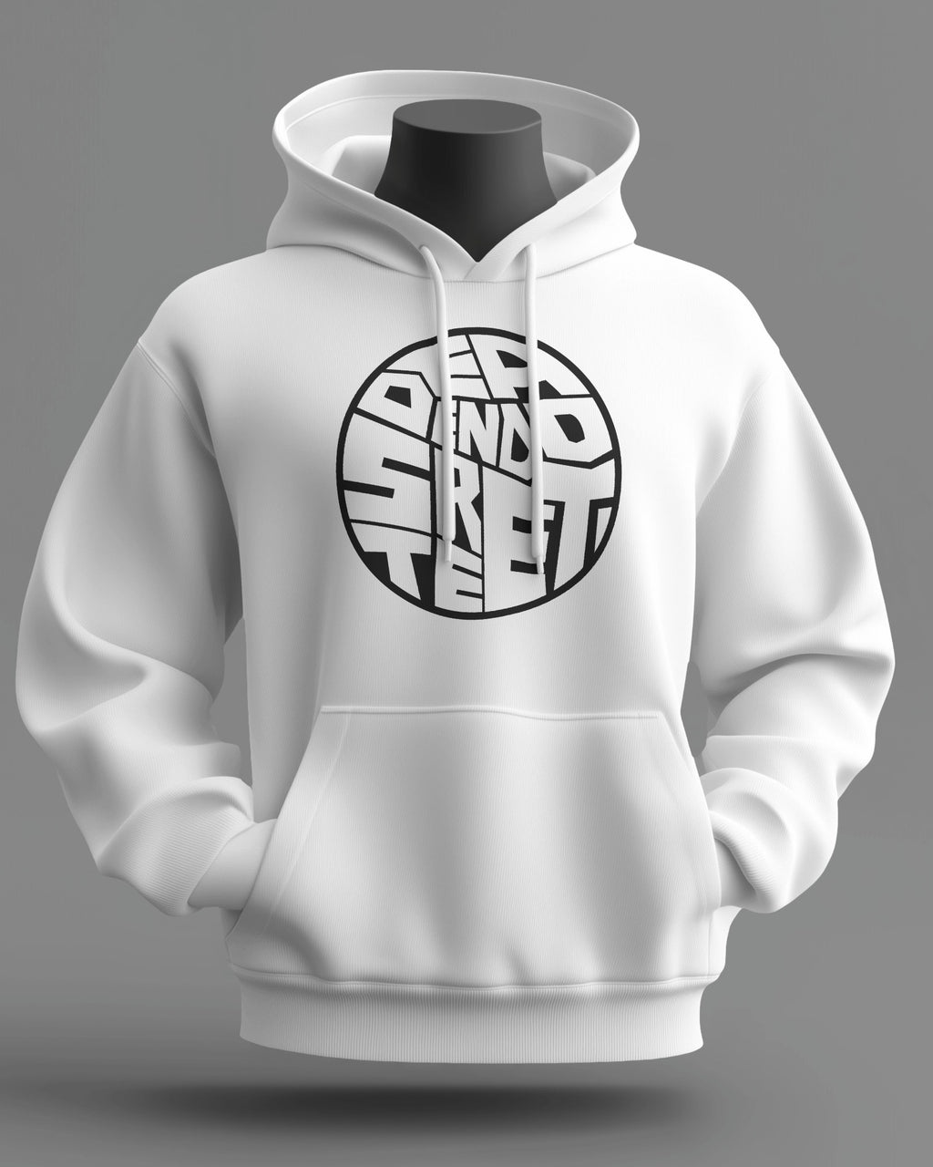 DeadEndStreet Midweight Hoodie | Double-Sided Graphic