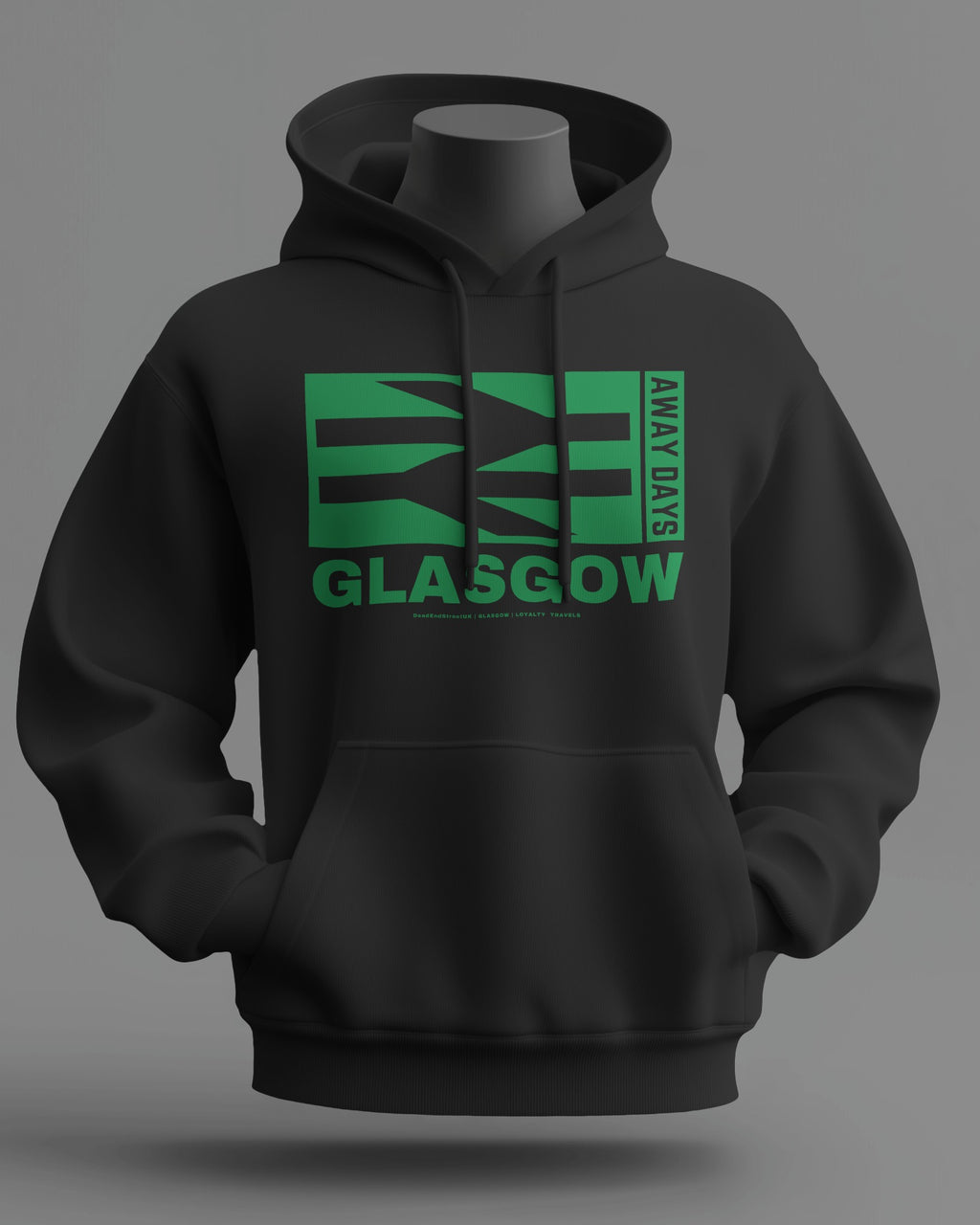 GLASGOW Midweight Hoodie | Celtic | Loyalty Travels