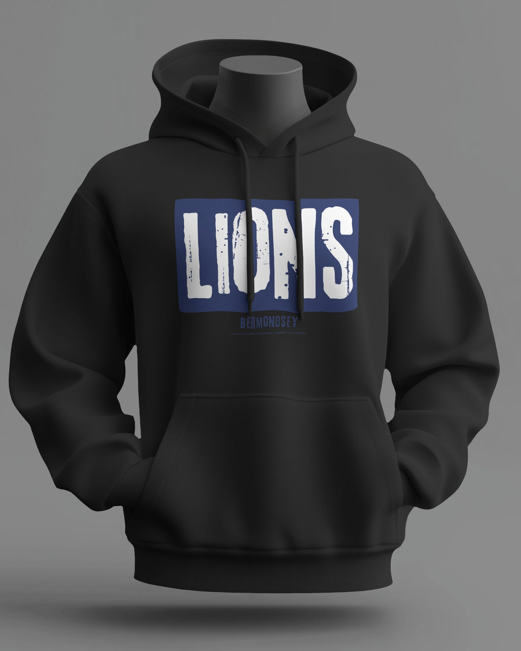 LIONS Midweight Hoodie | Millwall Bermondsey | Till the End