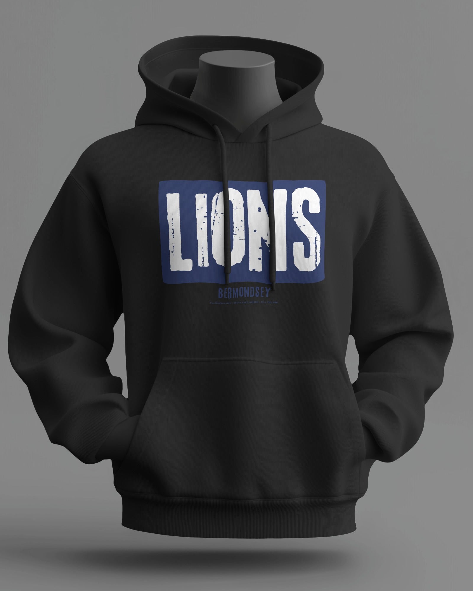 LIONS Midweight Hoodie | Millwall Bermondsey | Till the End