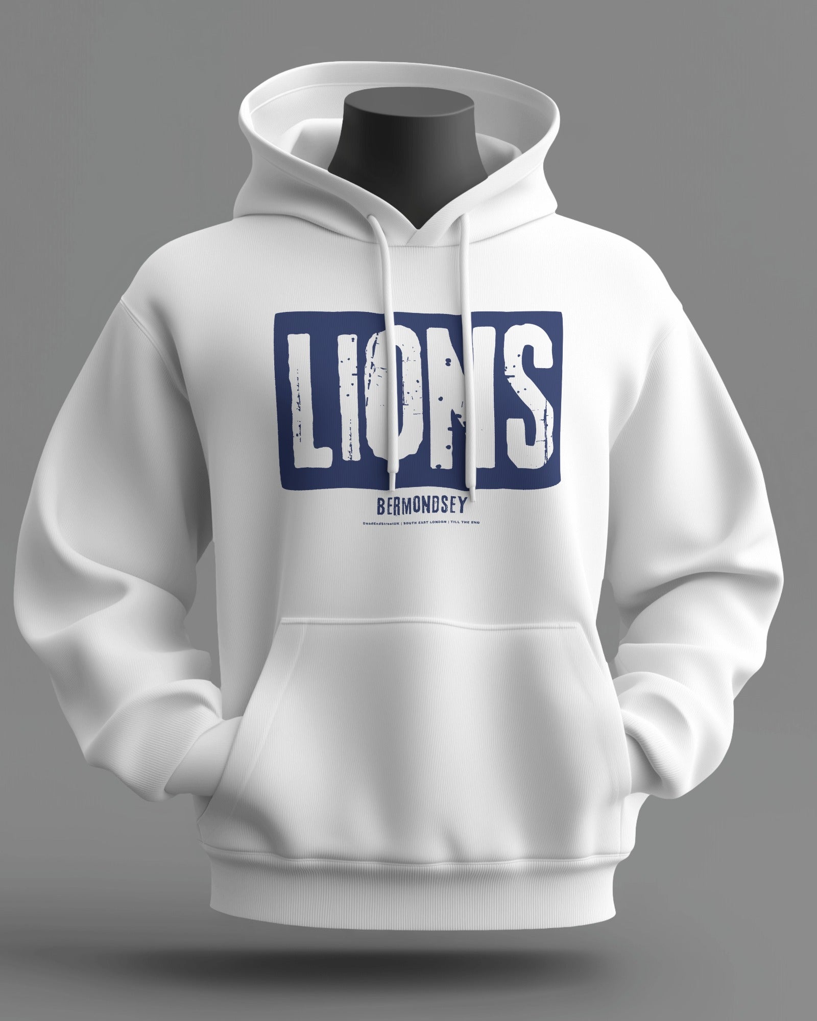 LIONS Midweight Hoodie | Millwall Bermondsey | Till the End