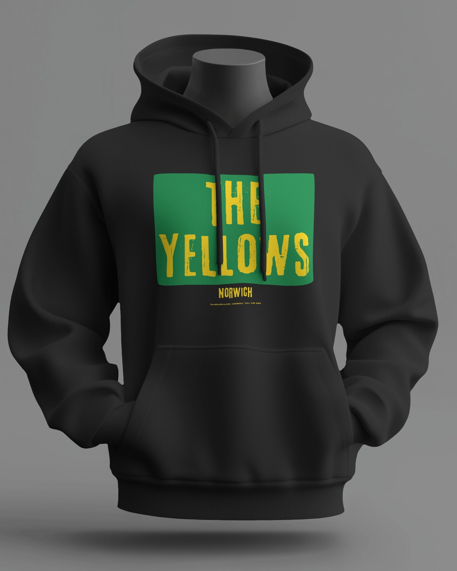 THE YELLOWS Midweight Hoodie | Norwich | Till the End