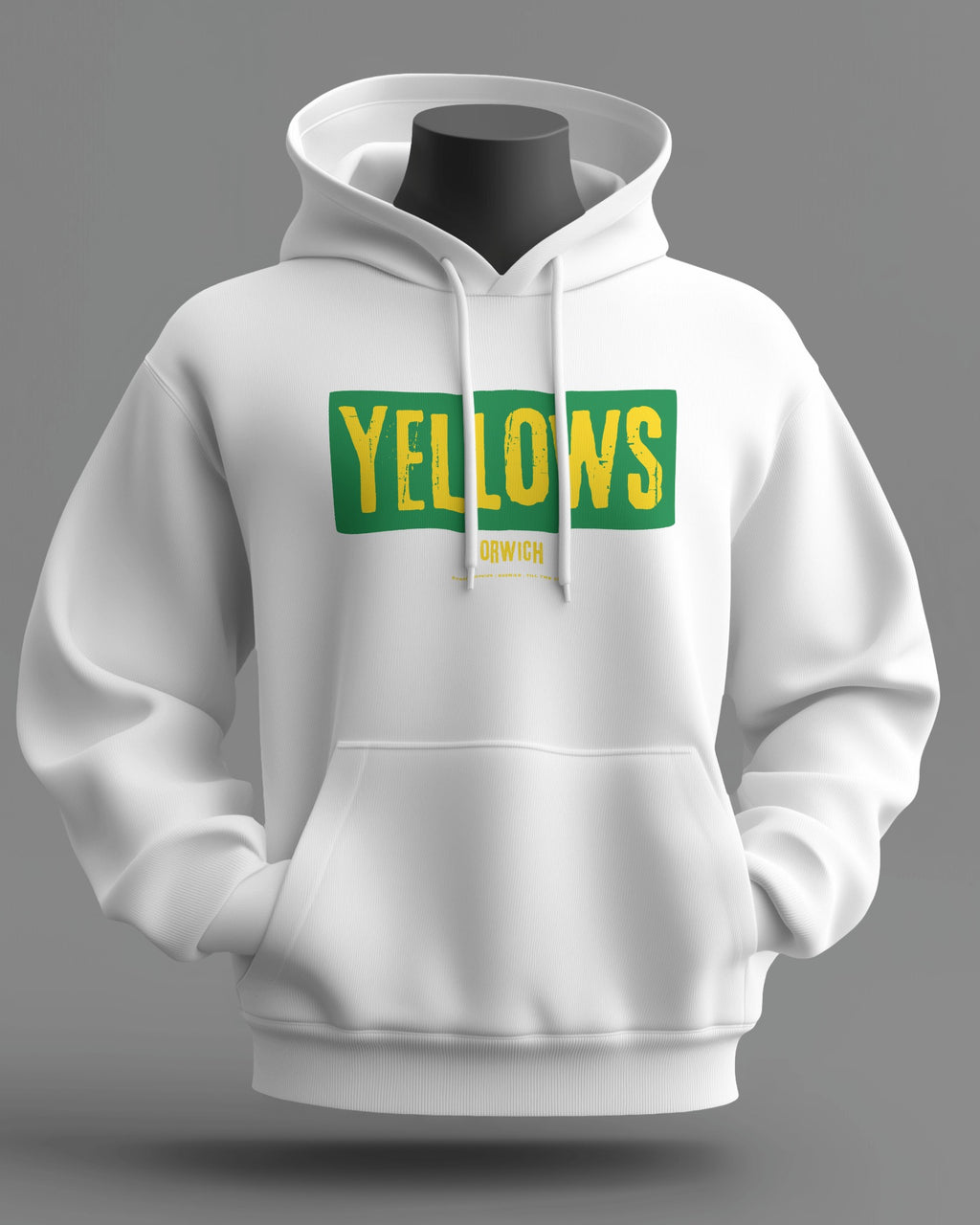 YELLOWS Midweight Hoodie | Norwich | Till the End