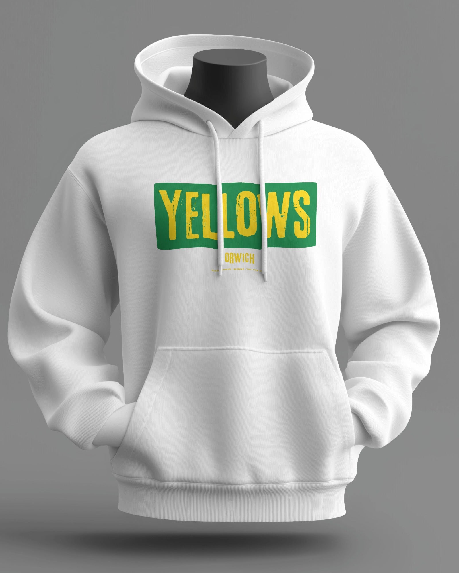 YELLOWS Midweight Hoodie | Norwich | Till the End
